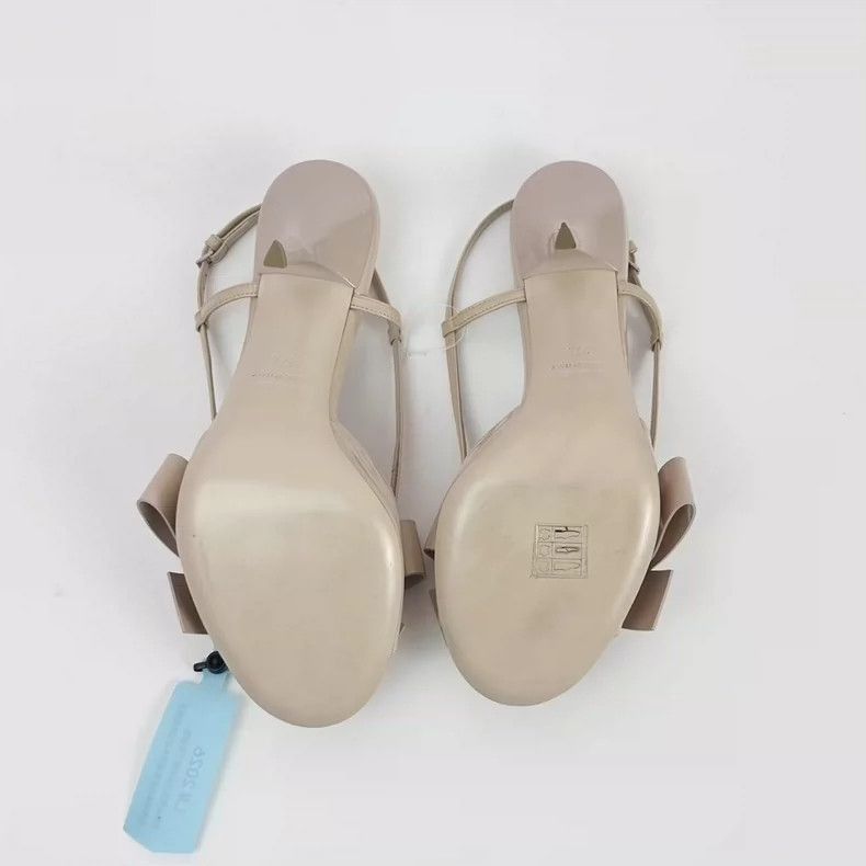 Prada Miu Miu Nude High Heels Size 37.5-2506 Size US 8 / IT 38 - 4 Thumbnail