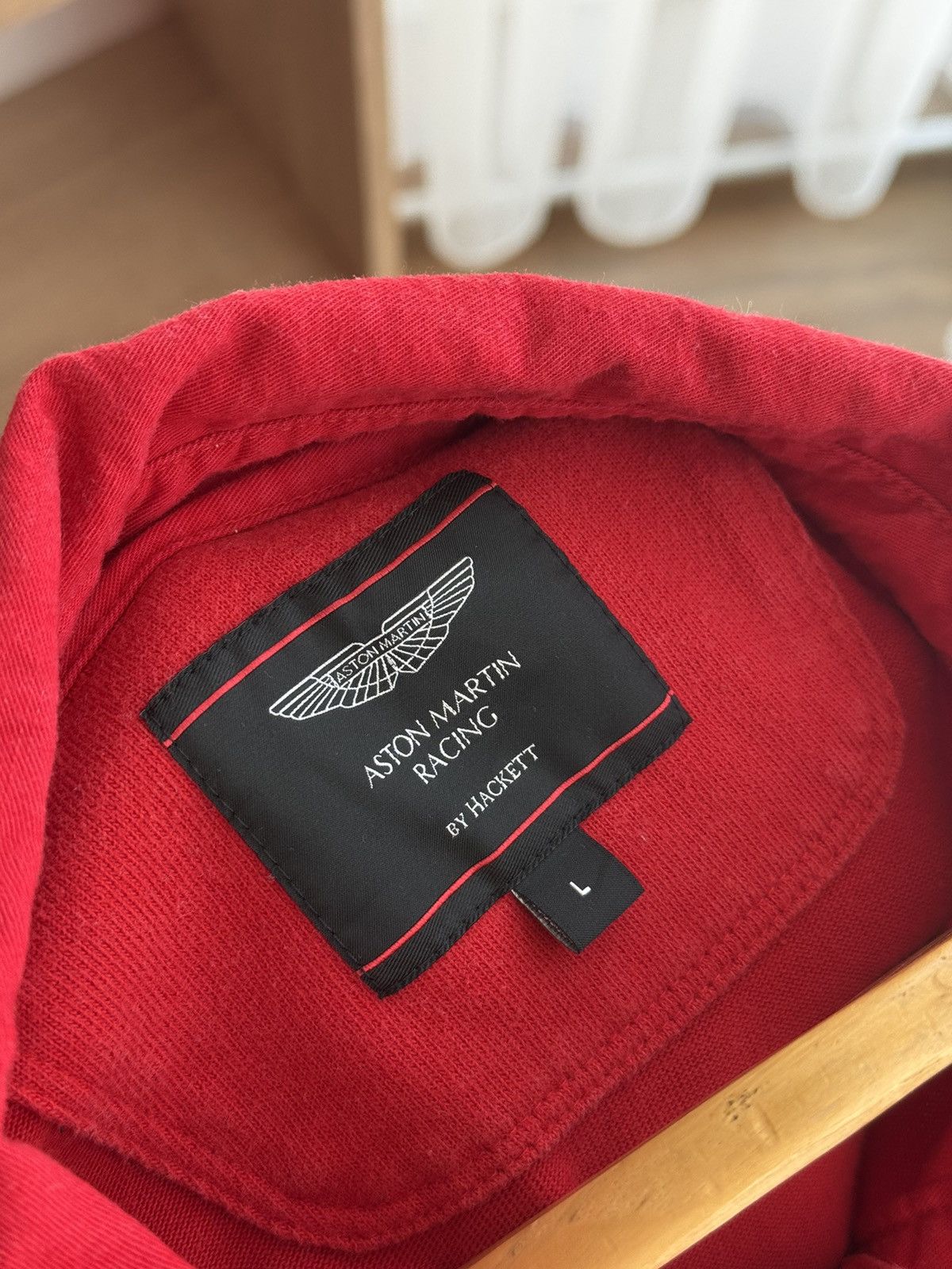 Other Vintage Aston Martin Racing by Hackett Red Formula1 Sweatsrt Size US L / EU 52-54 / 3 - 11 Thumbnail