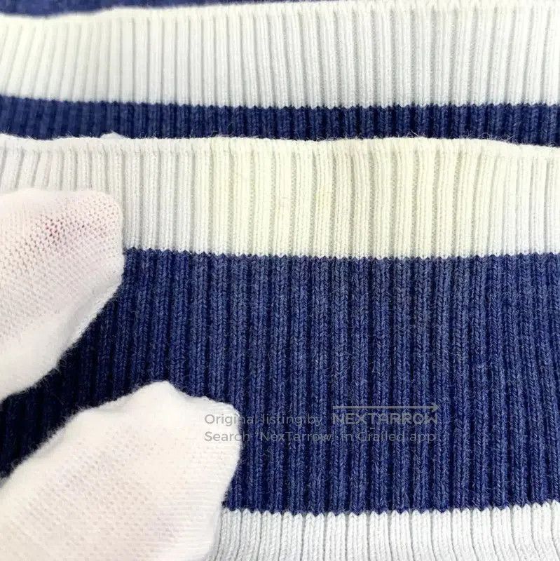 Chanel Chanel Deep Blue Cotton Women's Shorts . Size 22" - 7 Thumbnail