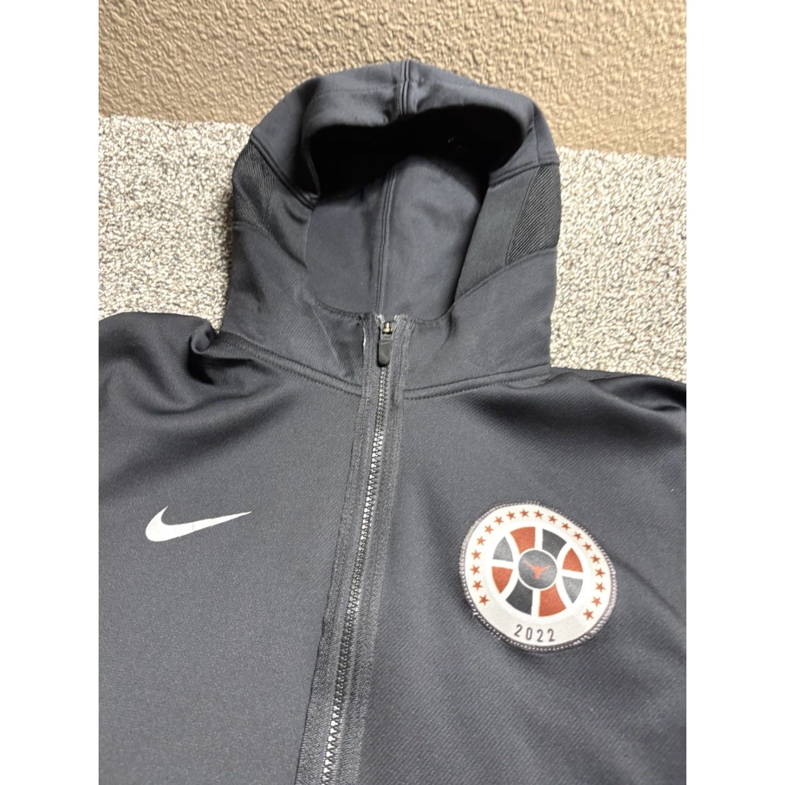 Nike Nike Therma Flex Showtime Texas Longhorns Hoodie Mens M Black Zip Full Zip 90s Retro Sports Nike Dri-FIT Size US M / EU 48-50 / 2 - 2 Thumbnail