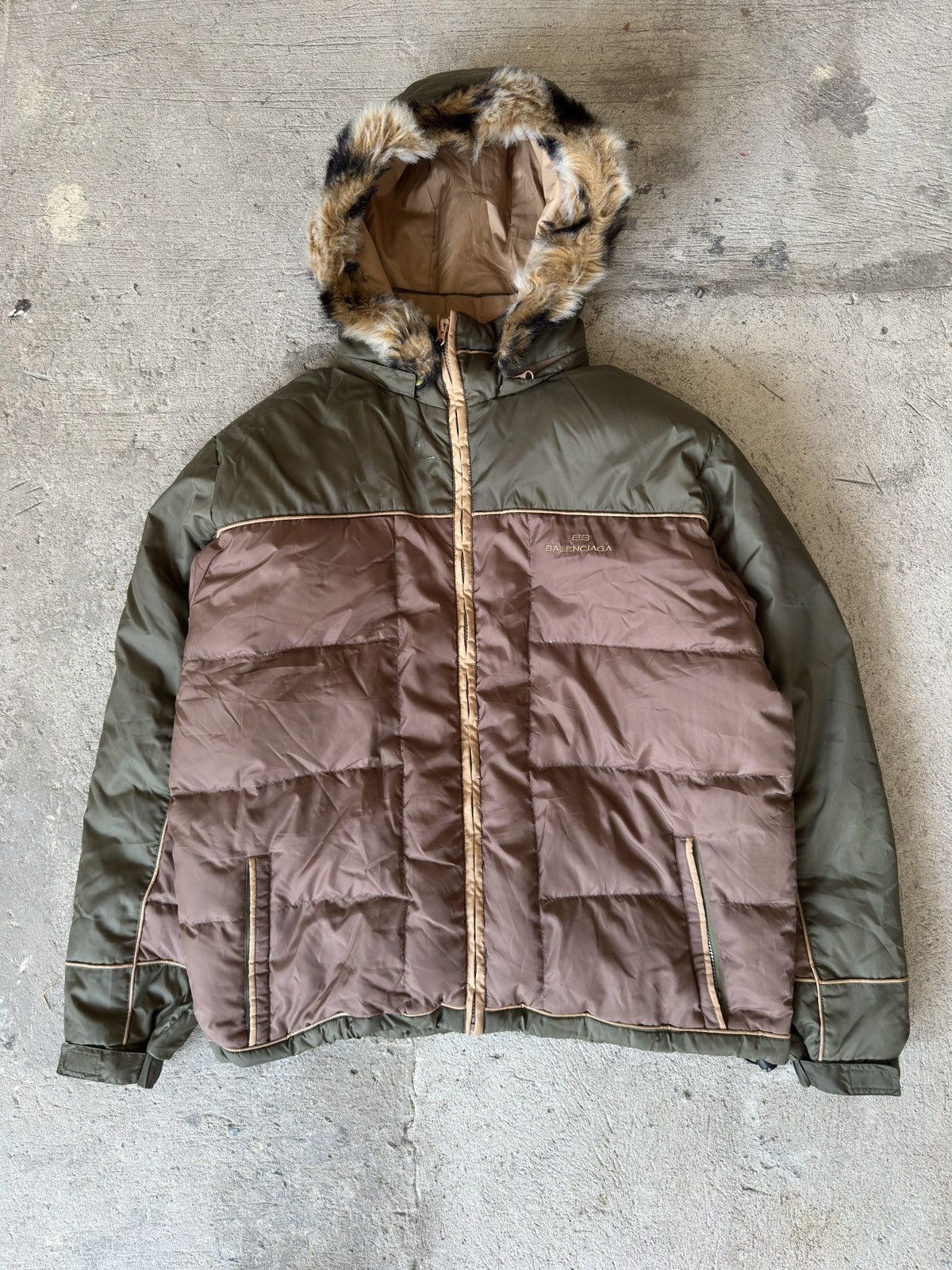 Balenciaga Balenciaga Sports Puffer Jacket Size US XL / EU 56 / 4 - 2 Thumbnail