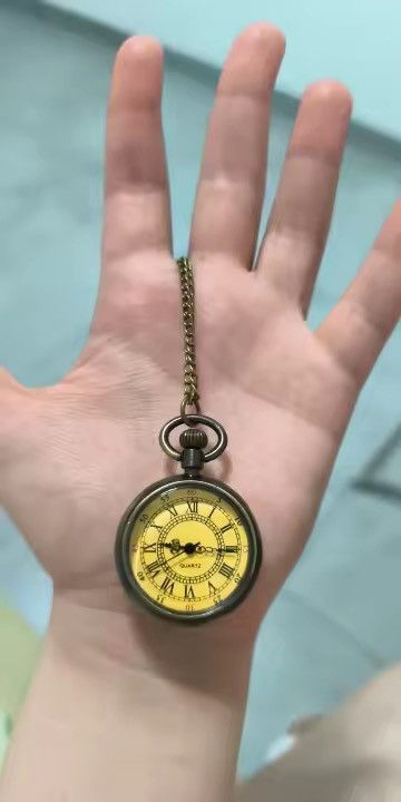Jewelry BRONZE QUARTZ POCKET WATCH - ROMAN NUMERAL DIAL Size ONE SIZE - 2 Thumbnail