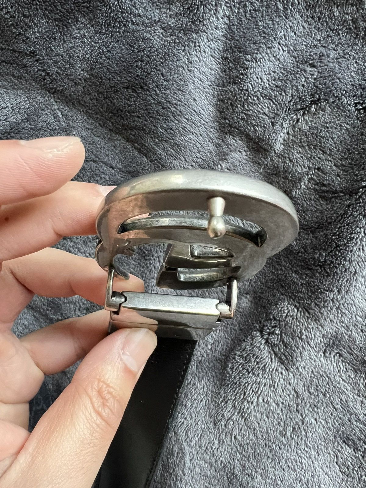 Gucci GUCCI GG MARMONT REVERSIBLE BELT Size 40 - 17 Thumbnail