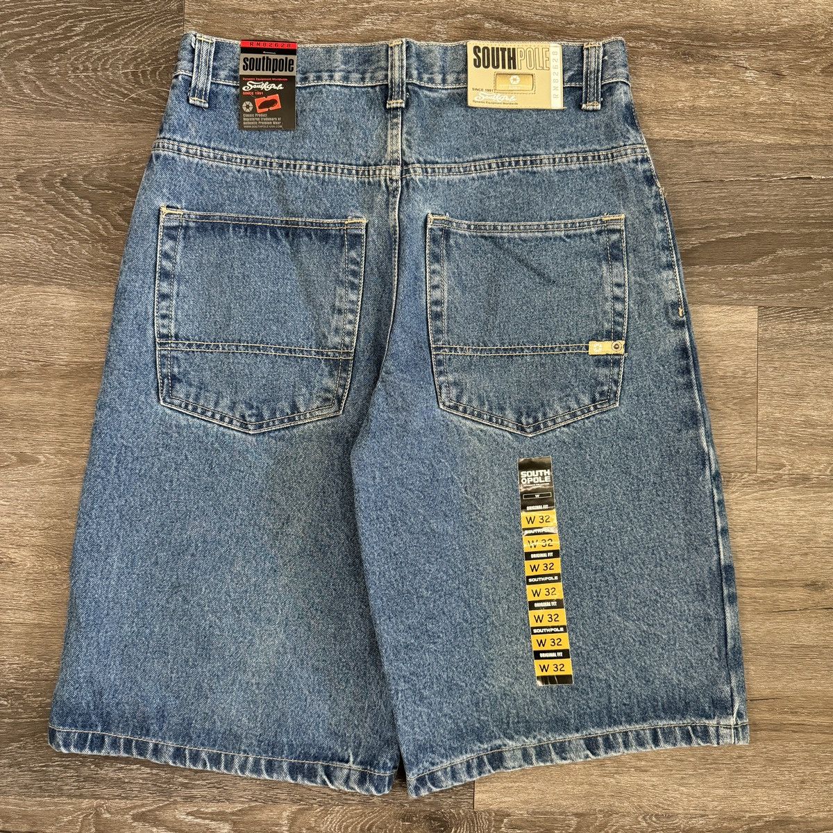 JNCO × Southpole × Vintage Essential Vintage y2k Southpole baggy wide leg NWT shorts Size US 32 / EU 48 - 1 Thumbnail
