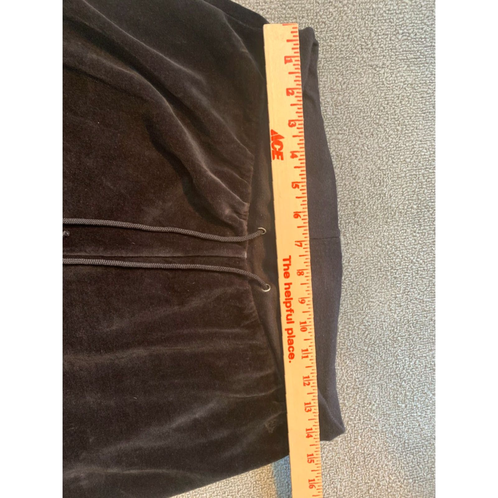 Izod IZOD Pants Womens Medium M Black Carpenter Regular Zip Casual Comfort 100% Cotton Mens? Size 32" / US 10 / IT 46 - 3 Thumbnail