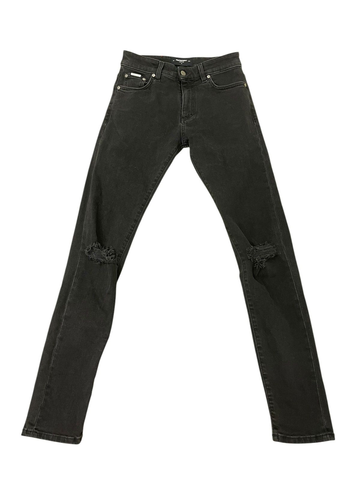 Represent Clo. Skinny Jeans Represent Clo. Distress Stretchy 7🟦 Size US 28 / EU 44 - 1 Thumbnail