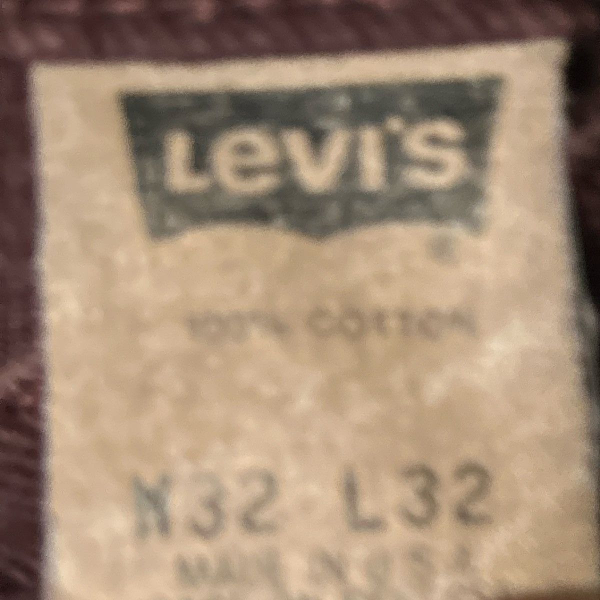 Levi's Vintage Clothing RARE dark red silvertabs Size US 32 / EU 48 - 6 Thumbnail