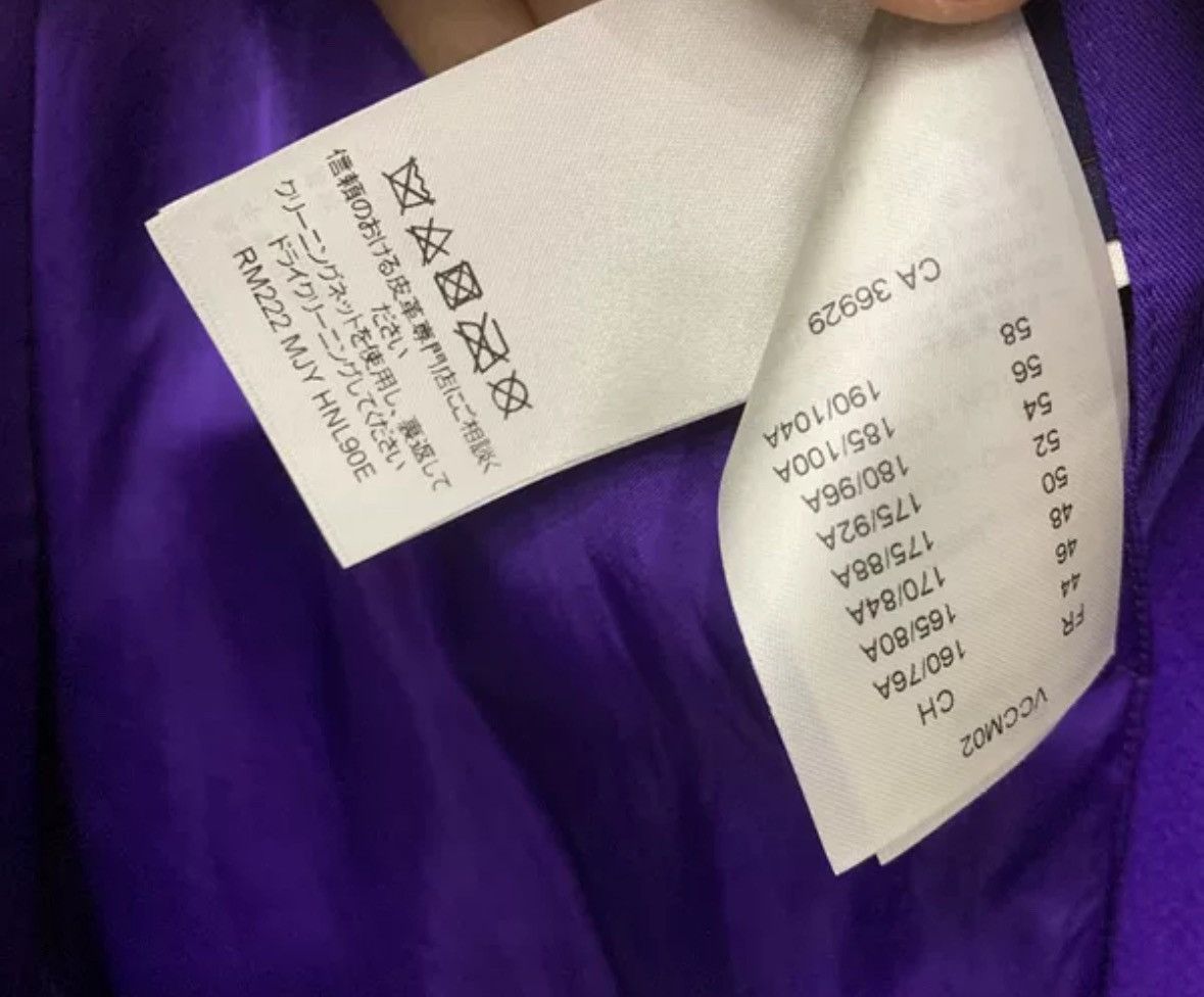 Louis Vuitton Louis Vuitton Purple Cupid Leather Sleeve Baseball Jacket Size US L / EU 52-54 / 3 - 7 Thumbnail
