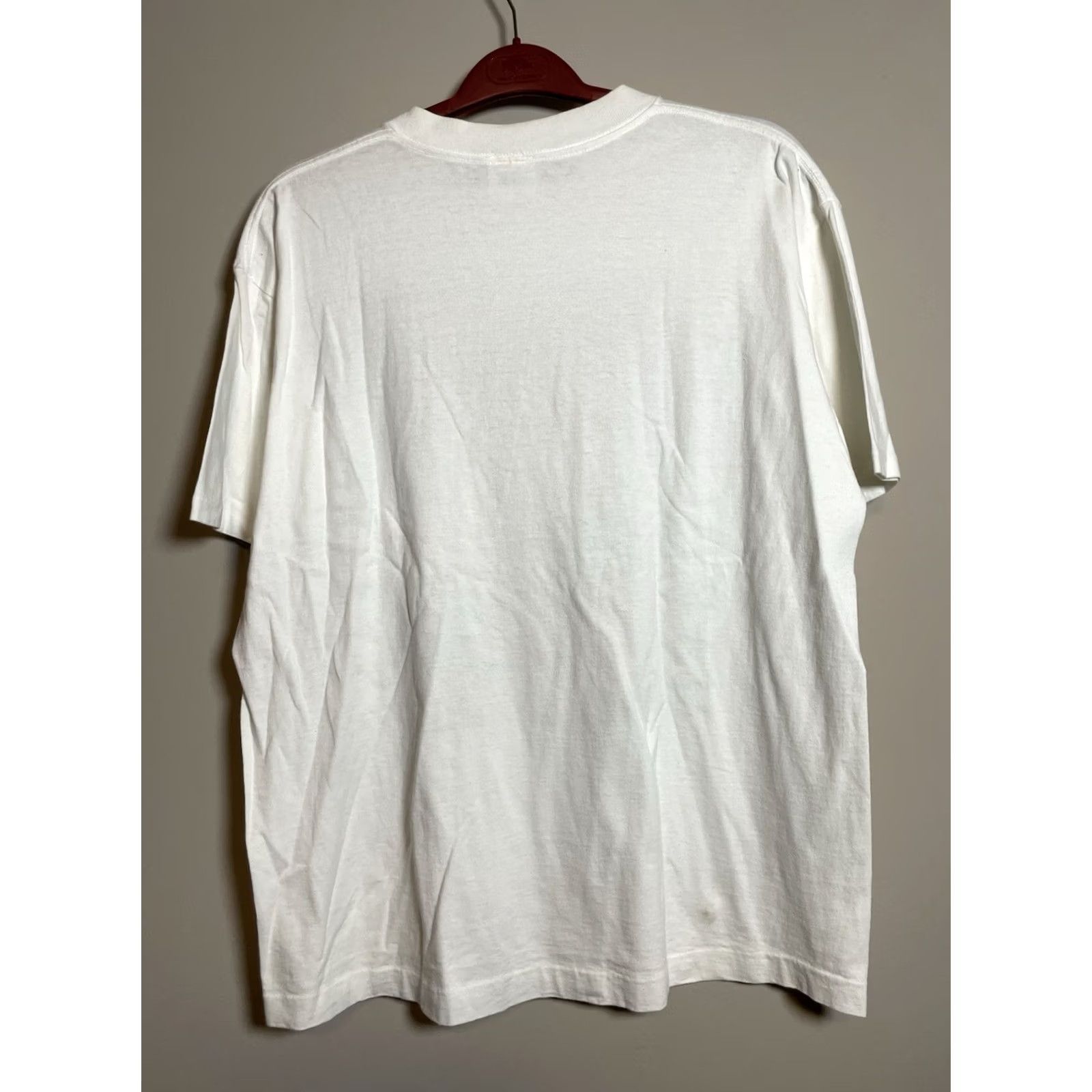TEE JAYS VINTAGE Tee Jays T-Shirt White Mardi Gras New Orleans Graphic Print Short Sleeve Regular Size US L / EU 52-54 / 3 - 6 Thumbnail