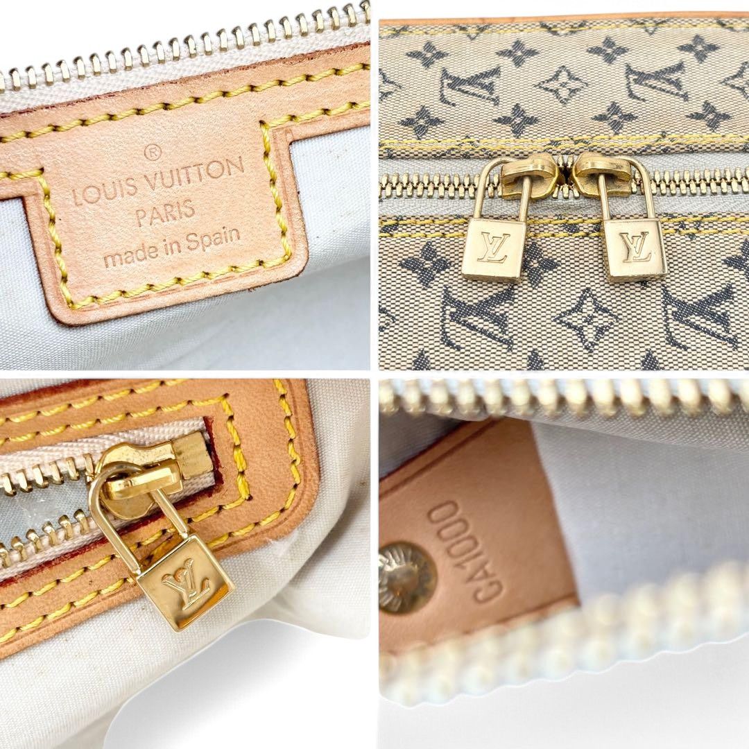 Louis Vuitton Louis Vuitton - Mini Marie Hampstead Vintage Handbag Leather Size ONE SIZE - 10 Thumbnail