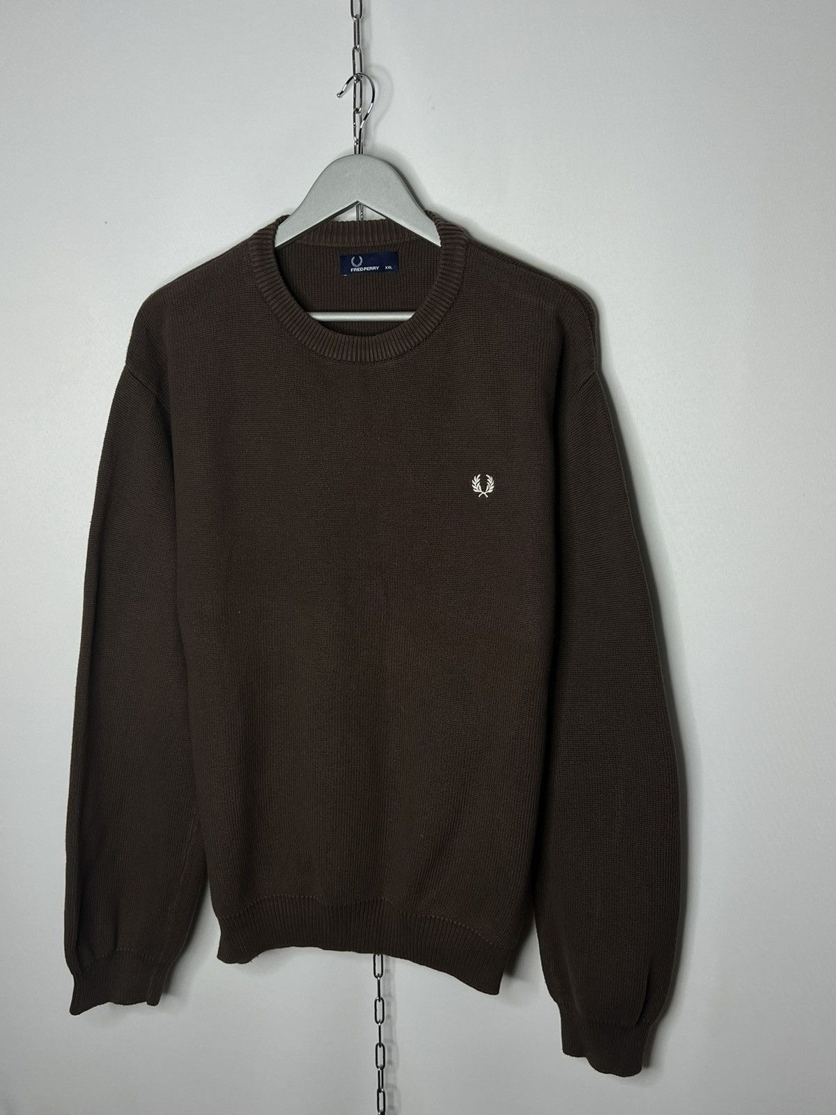 Other Fred Perry Sweater Jumper Pullover Knitted long Sleeve Size US XXL / EU 58 / 5 - 2 Thumbnail