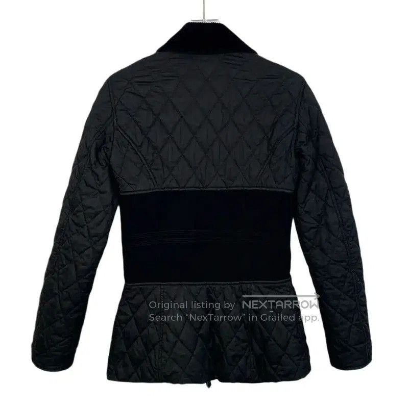 Burberry Burberry Black Cotton Women's Jacket. Size S / US 4 / IT 40 - 2 Thumbnail