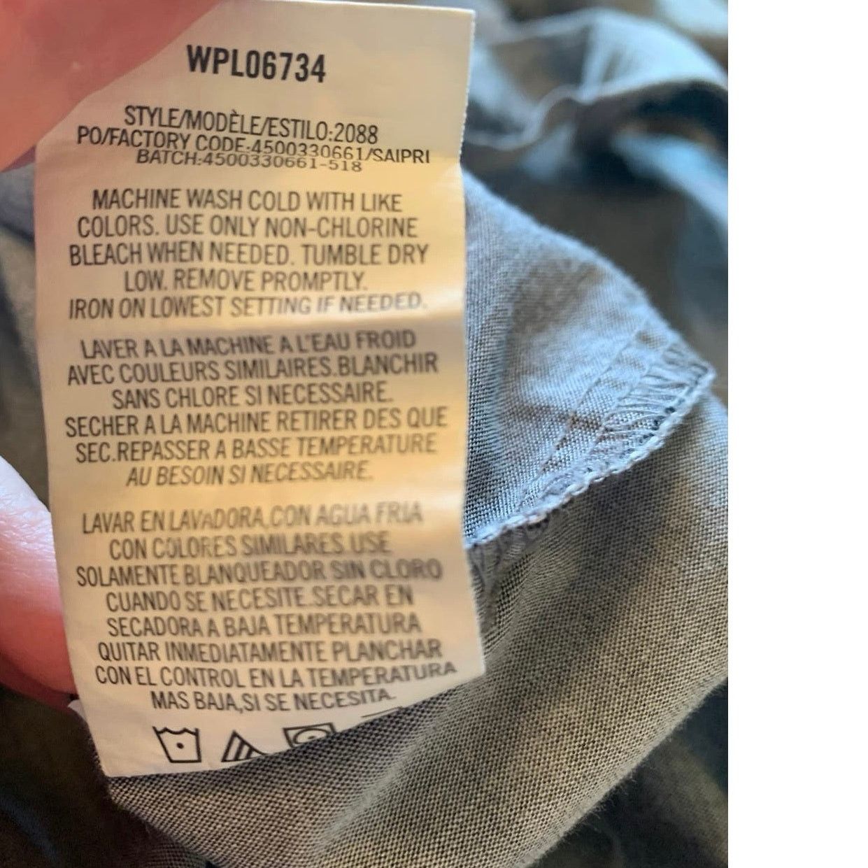 Van Heusen Van Heusen Mens Size Large Button Up Dress Shirt Grey Size US L / EU 52-54 / 3 - 5 Thumbnail