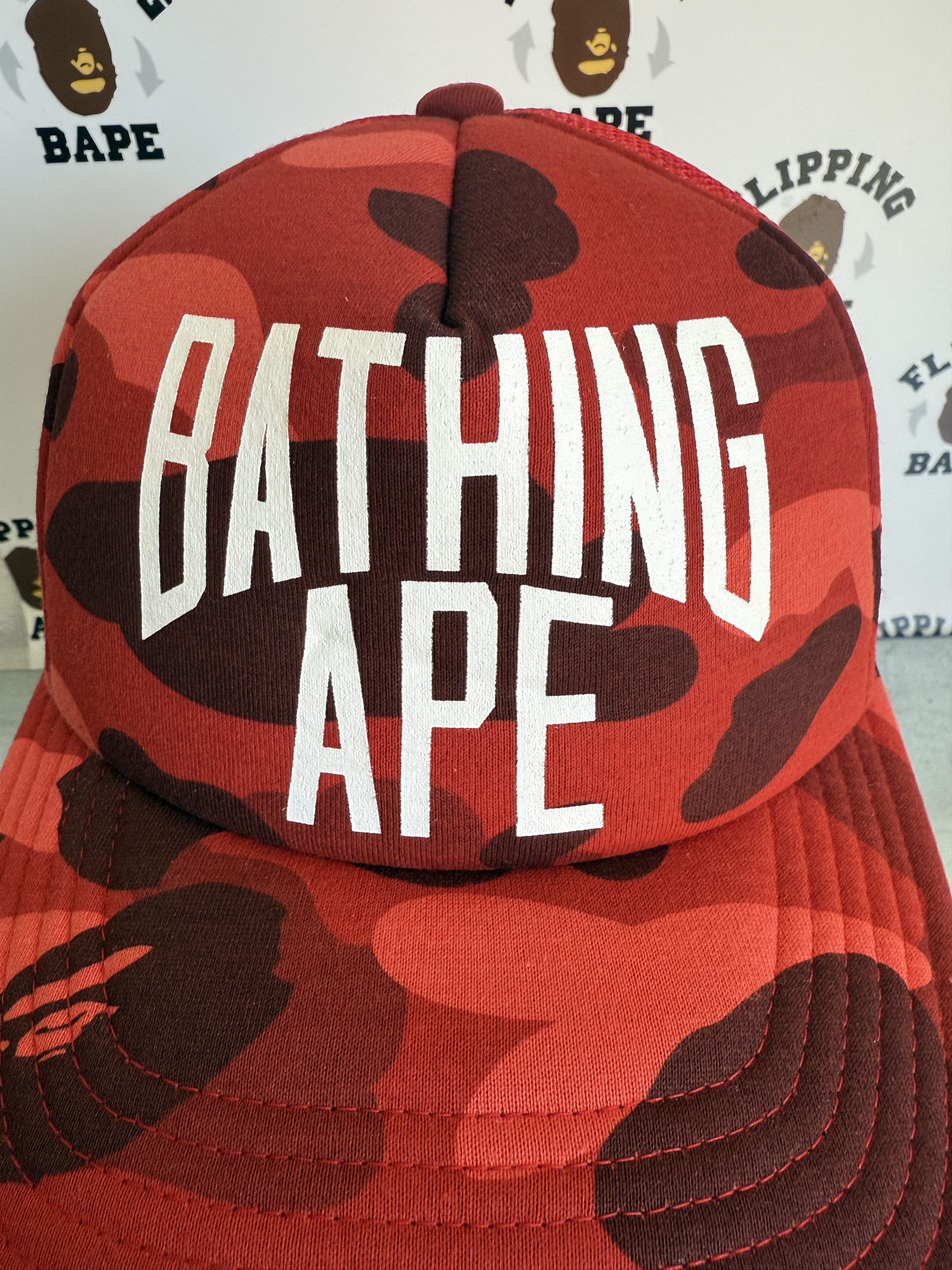 Bape BAPE COLOR CAMO NYC LOGO MESH CAP Size ONE SIZE - 5 Thumbnail