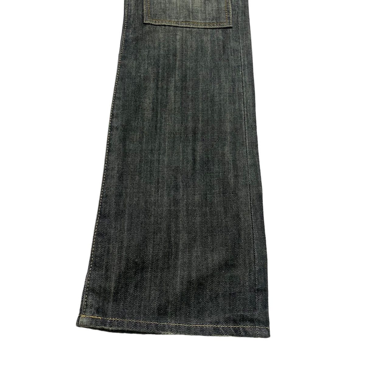 Michel Klein MK Michel Klein Homme Denim Flare Double knee Jeans Size US 30 / EU 46 - 10 Thumbnail