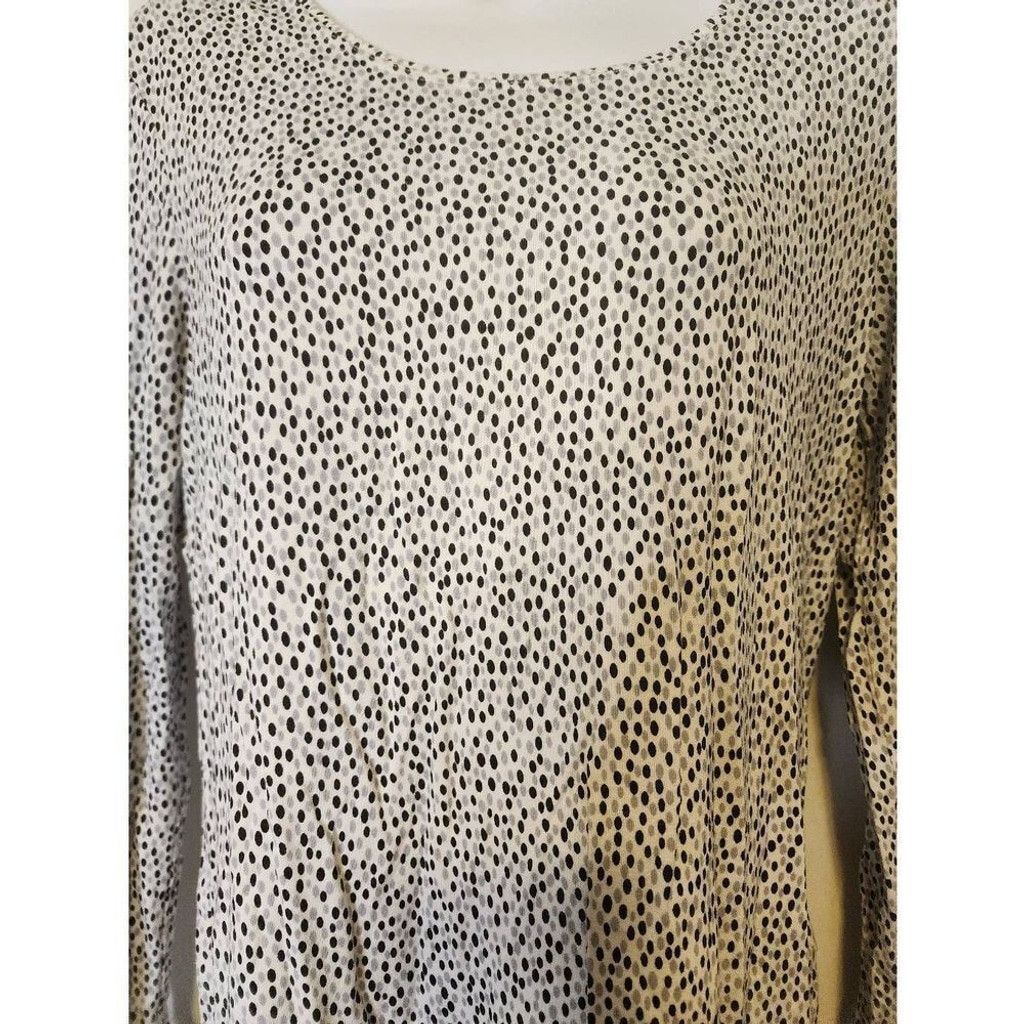 Chicos Chico's Polka-dot Shirt Size XS / US 0-2 / IT 36-38 - 2 Thumbnail