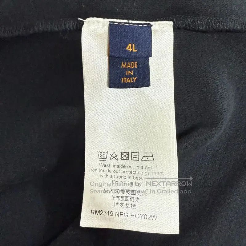 Louis Vuitton Louis Vuitton Black Cotton Men's T. Size US M / EU 48-50 / 2 - 4 Thumbnail