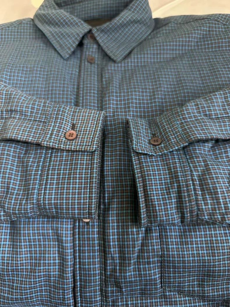 Balenciaga Balenciaga Embroidered Plaid Cotton Jacket Size US XXS / EU 40 - 6 Thumbnail