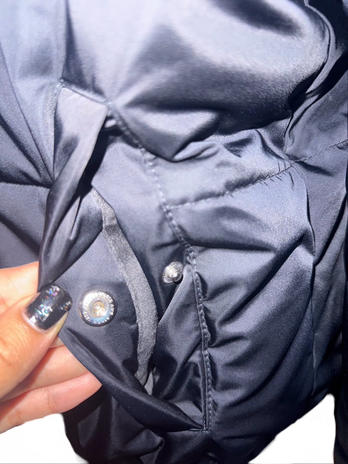 Abercrombie & Fitch Abercrombie A&F Ultra | Cropped Puffer Jacket Faux Fur Sz M Size M / US 6-8 / IT 42-44 - 3 Thumbnail