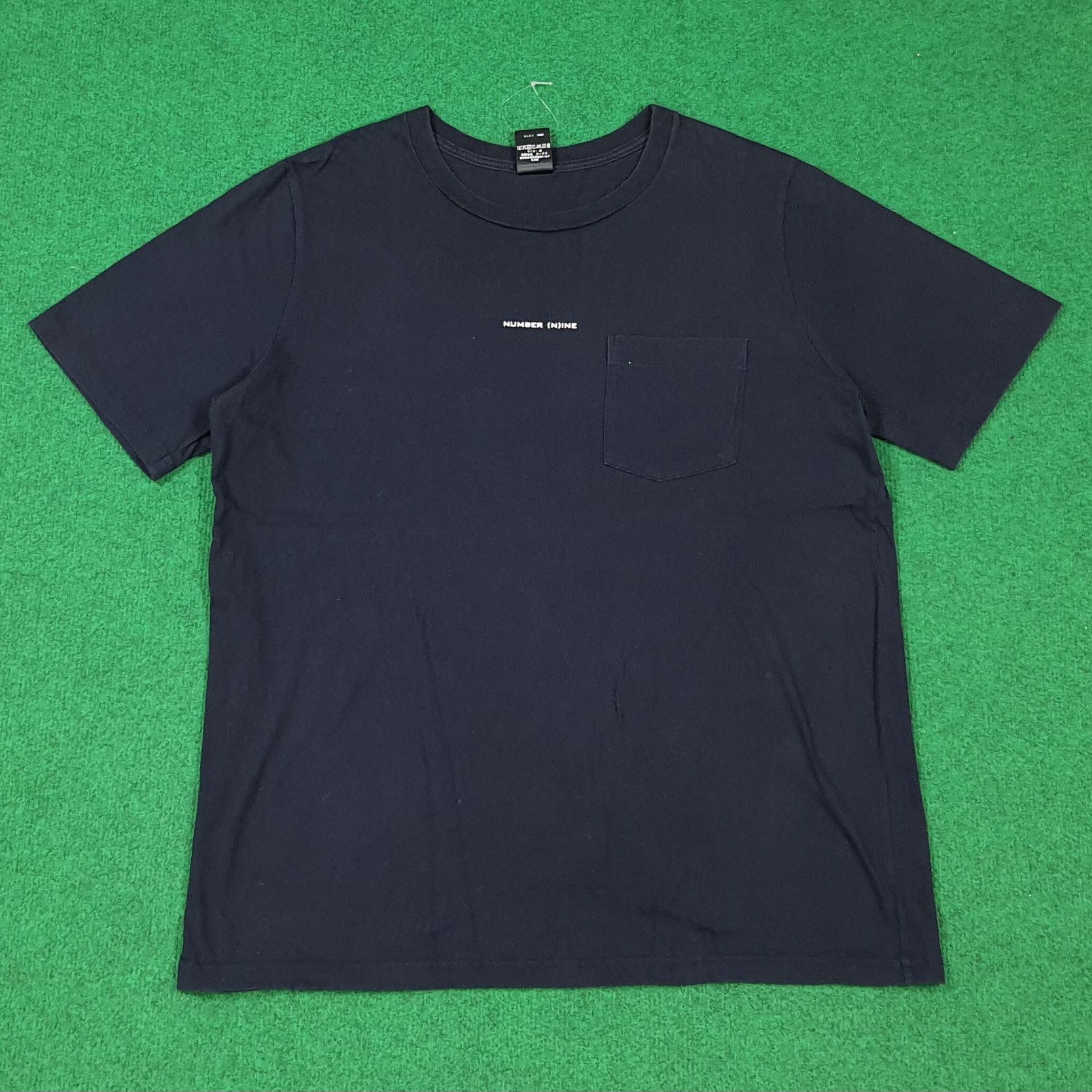 Number (N)ine Vintage Number Nine Spell Out Center Logo Tshirt C285N55 Size US L / EU 52-54 / 3 - 1 Thumbnail