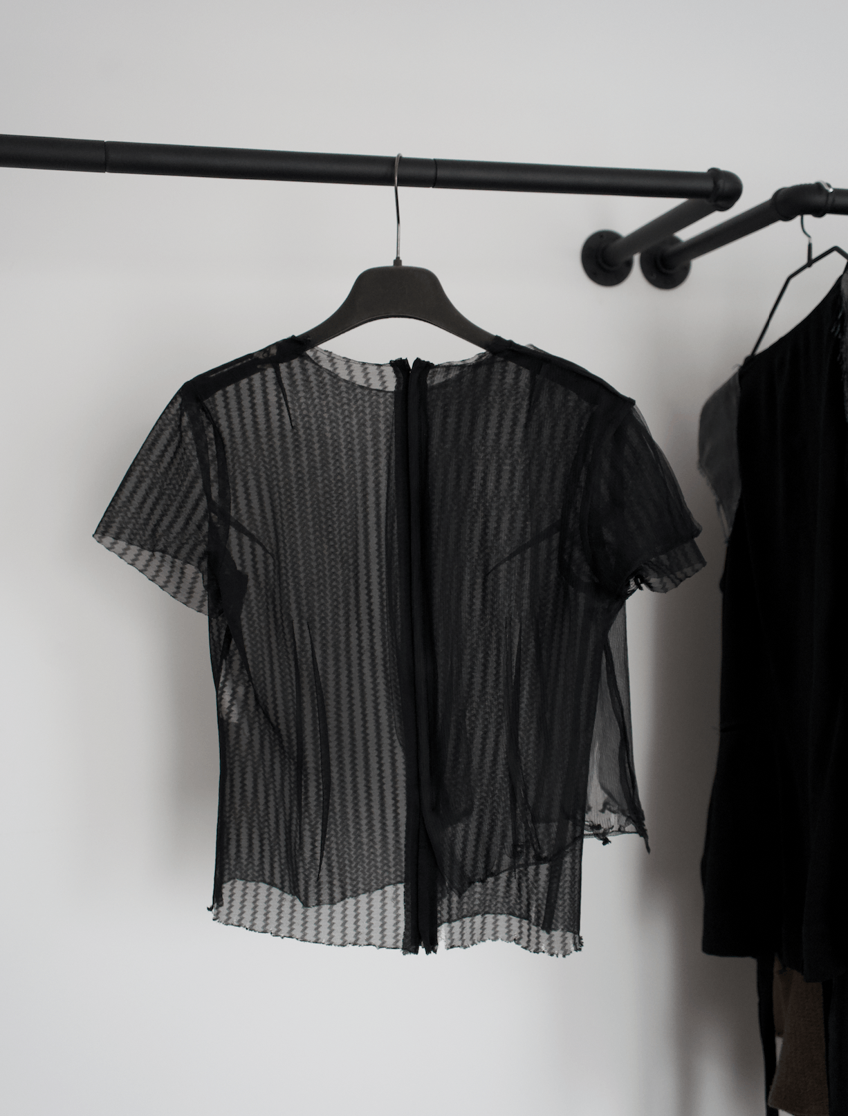 Comme des Garcons F/W 1999 back-zip layered asymmetrical blouse Size S / US 4 / IT 40 - 2 Thumbnail