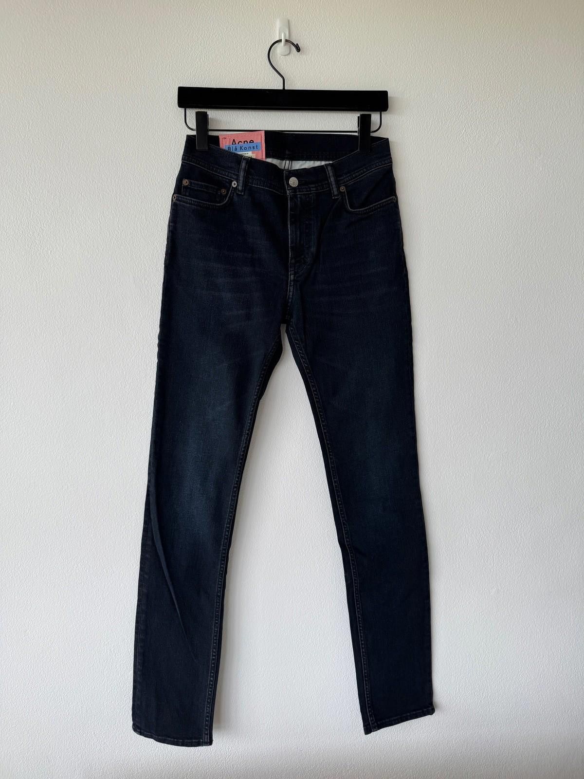 new Acne Studios mens denim jeans north blue black 29