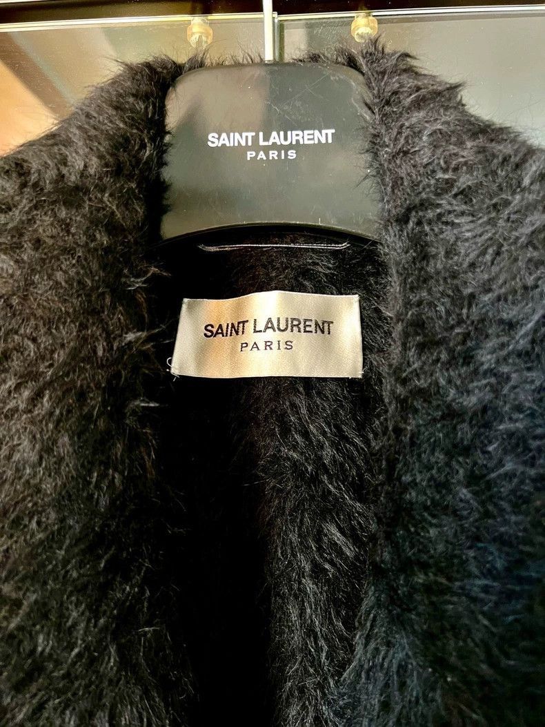 Saint Laurent Paris Saint Laurent Paris Camel wool plaid coat-2506 Size US M / EU 48-50 / 2 - 3 Thumbnail