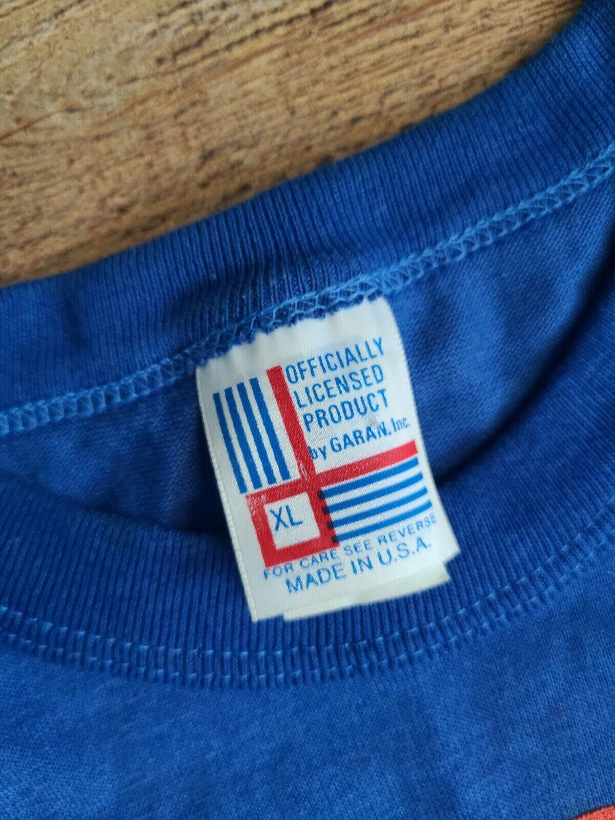 Designer Vintage Chicago Cubs T Shirt XL blue Single Stitch XL Size XL / US 12-14 / IT 48-50 - 3 Thumbnail