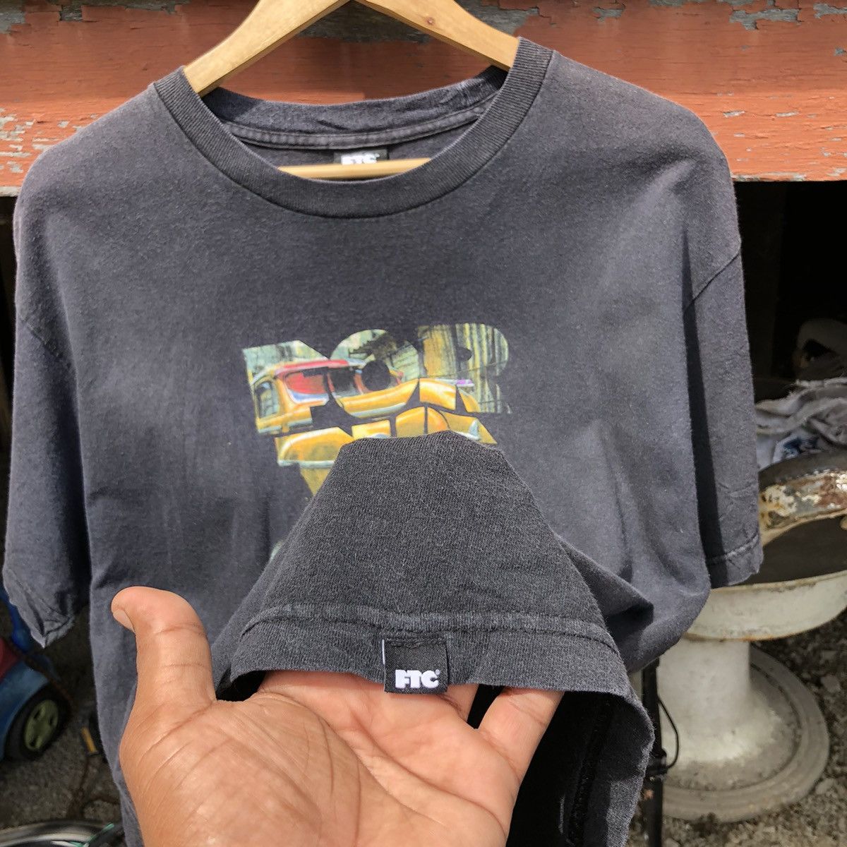 FTC 💢Sunfaded💢 Vintage FTC Skate Tshirt Size US L / EU 52-54 / 3 - 10 Thumbnail