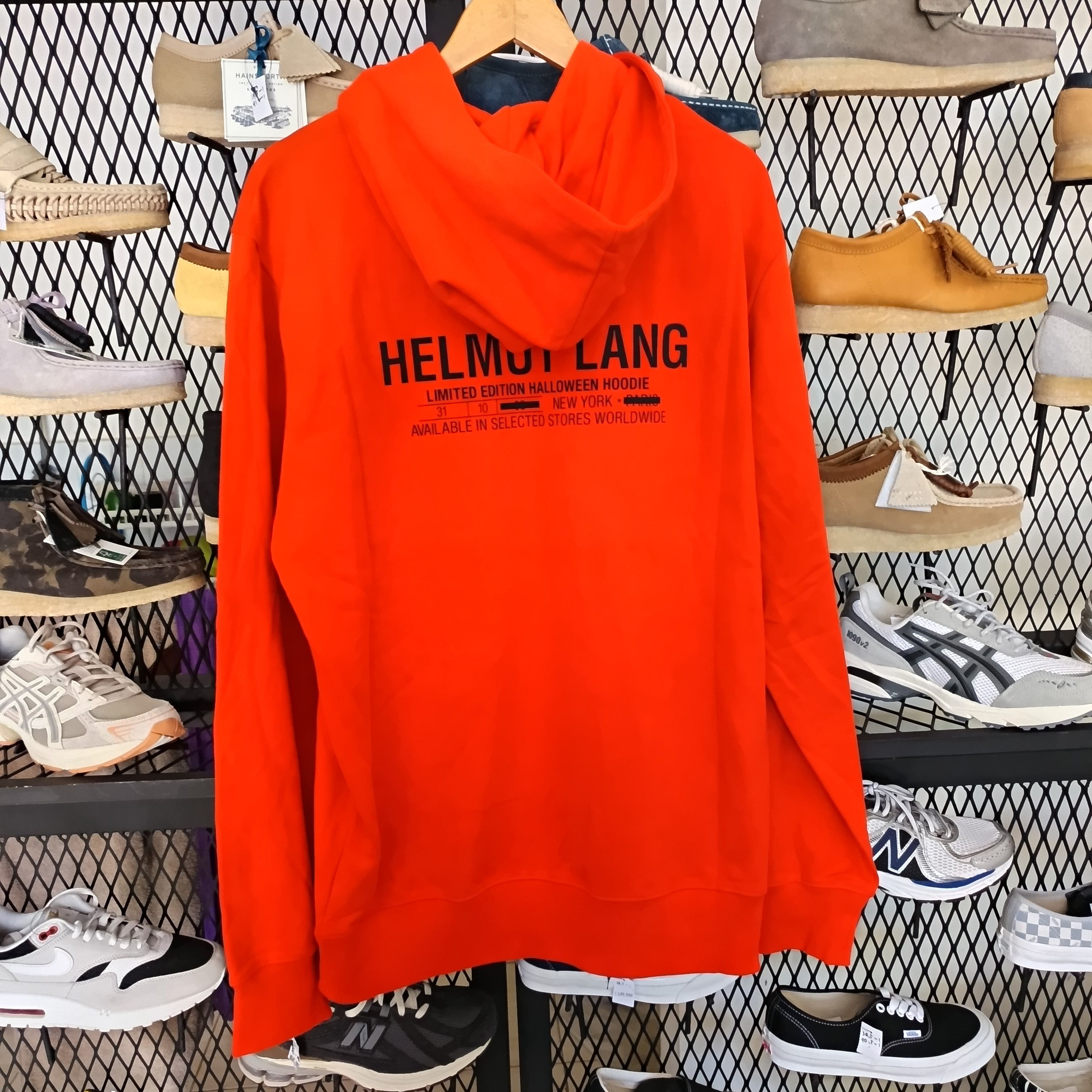 Helmut Lang HELMUT LANG HALLOWEEN HOODIE Size US XL / EU 56 / 4 - 2 Thumbnail