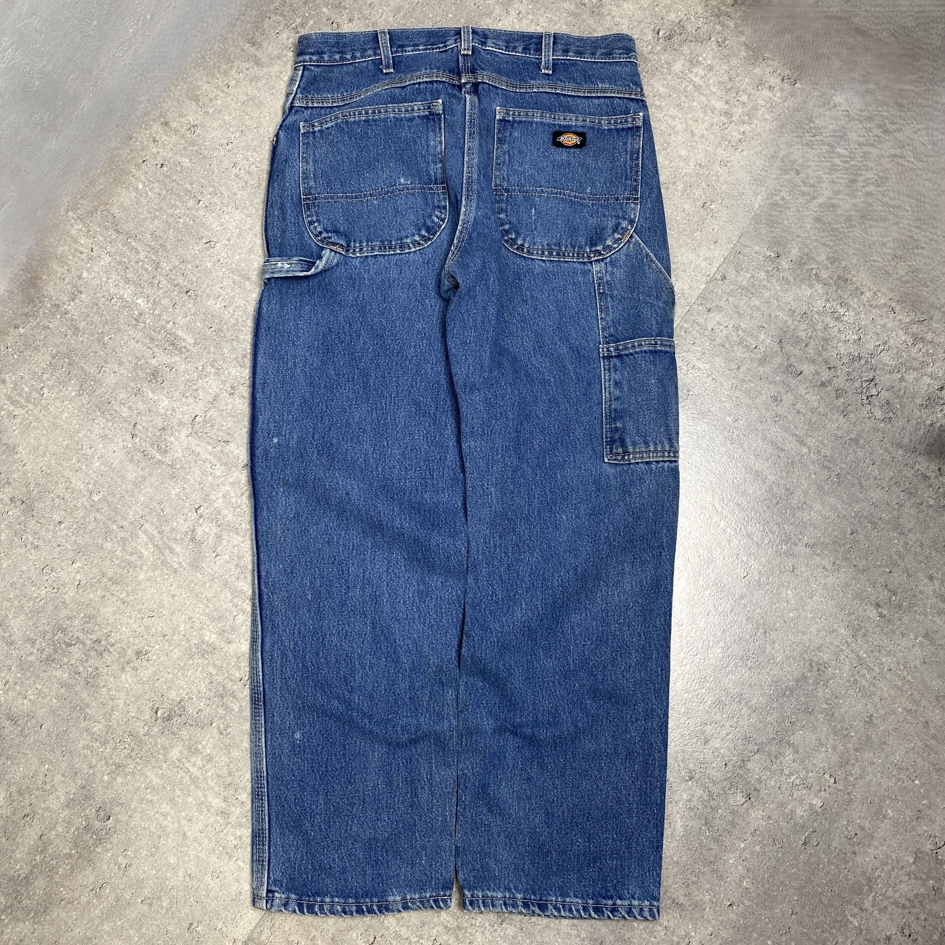 Dickies × Vintage Dickies workwear baggy blue jeans - 32 Size US 32 / EU 48 - 1 Thumbnail