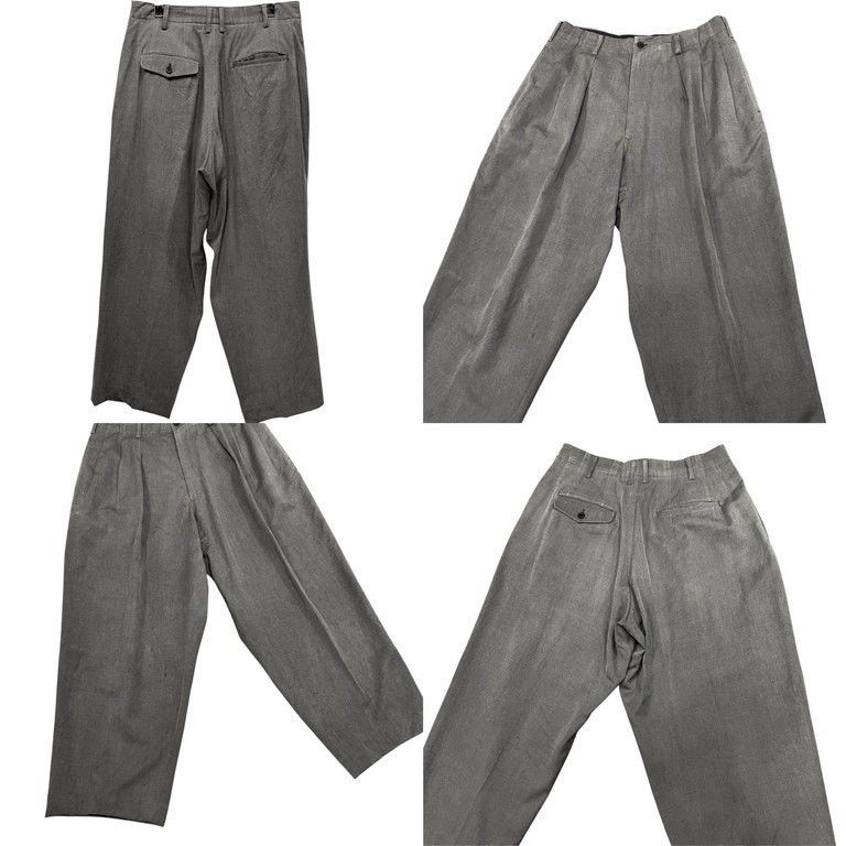 Yohji Yamamoto Yohji Yamamoto POUR HOMME 95SS Wool Gabardine Up Size US M / EU 48-50 / 2 - 8 Thumbnail