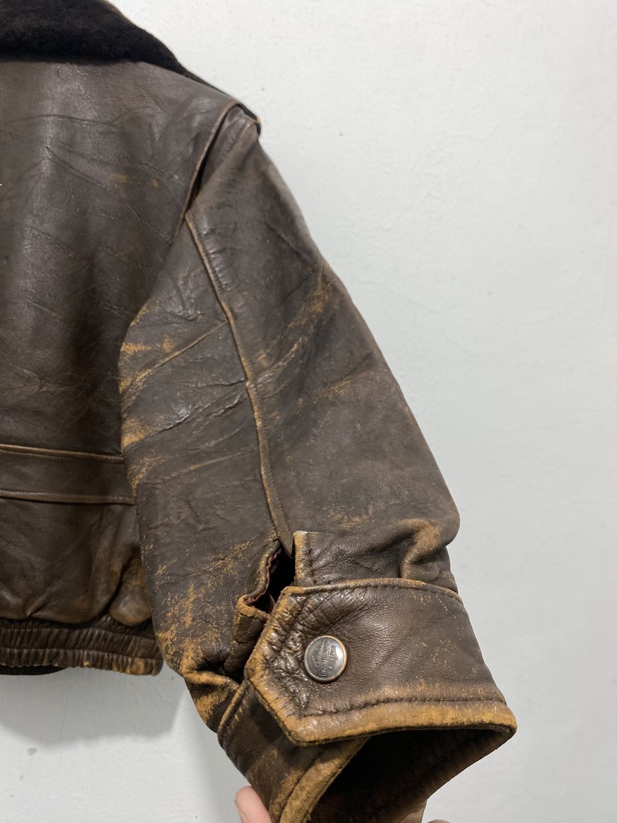 Harley Davidson Vintage Harley Davidson Leather Jacket Size US M / EU 48-50 / 2 - 8 Thumbnail