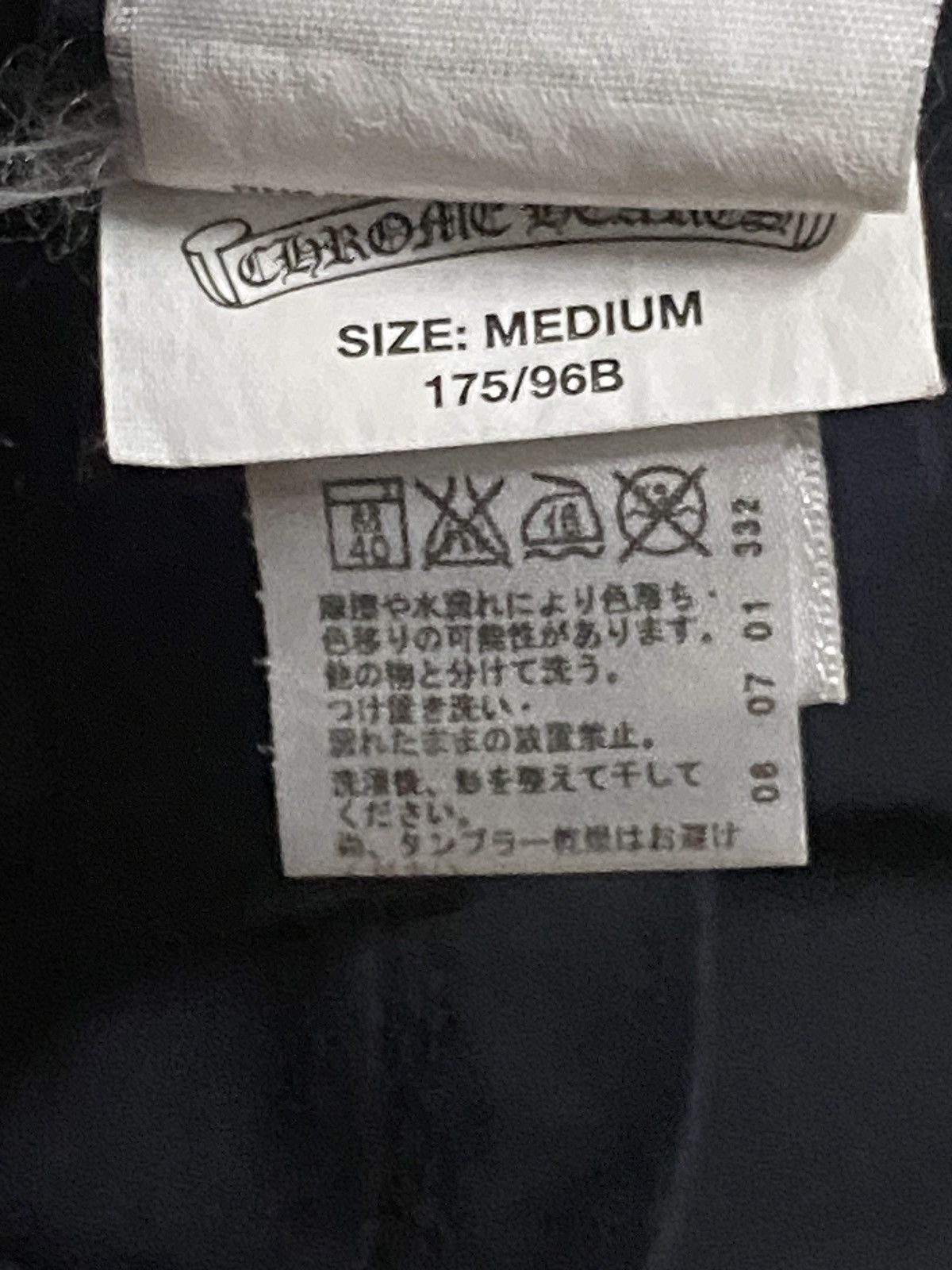 Chrome Hearts STEAL - USA CROSS PLUS RED SCRIPT SCROLL CHROME HEARTS TEE Size US M / EU 48-50 / 2 - 6 Thumbnail