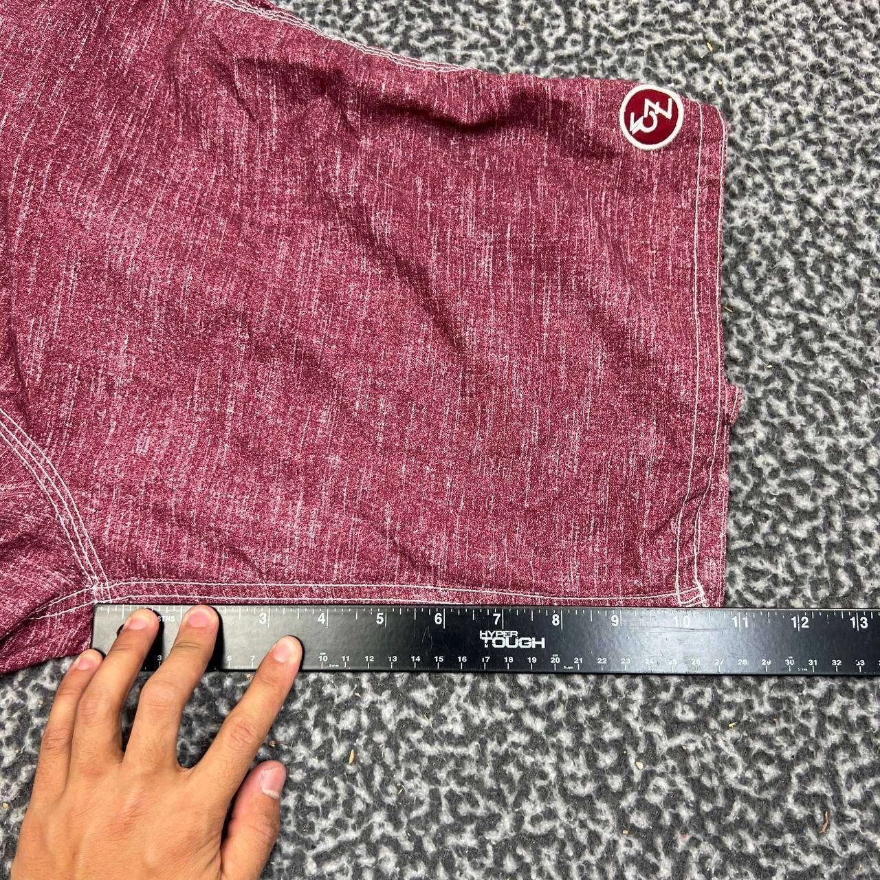 Ezekiel Ezekiel Board Shorts Men 33 Red Swim Drawstring 36x11 Size US 36 / EU 52 - 5 Thumbnail