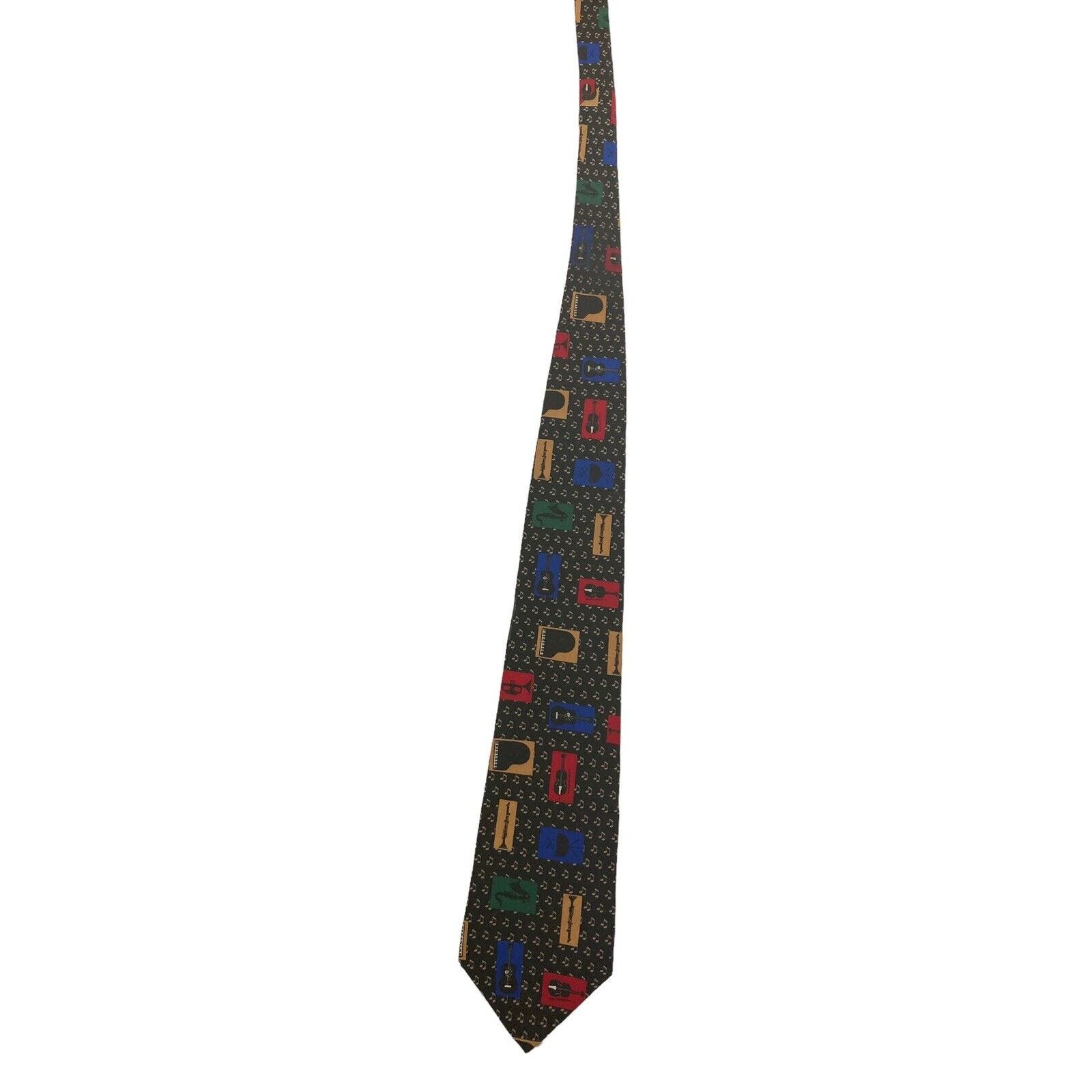 Vicky Davis Vicky Davis Men's NeckTie Instrumental Musical Notes Size ONE SIZE - 3 Thumbnail