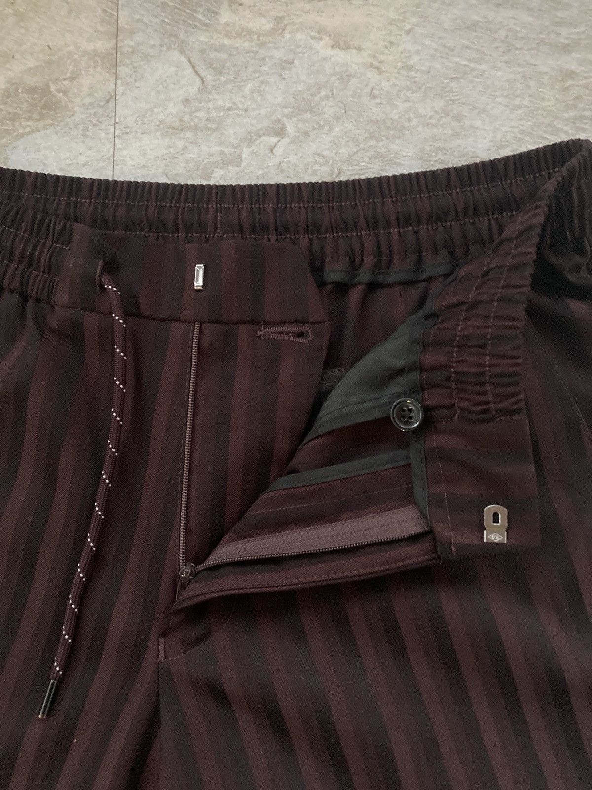 Topman Topman stripped cropped pants Size US 32 / EU 48 - 3 Thumbnail
