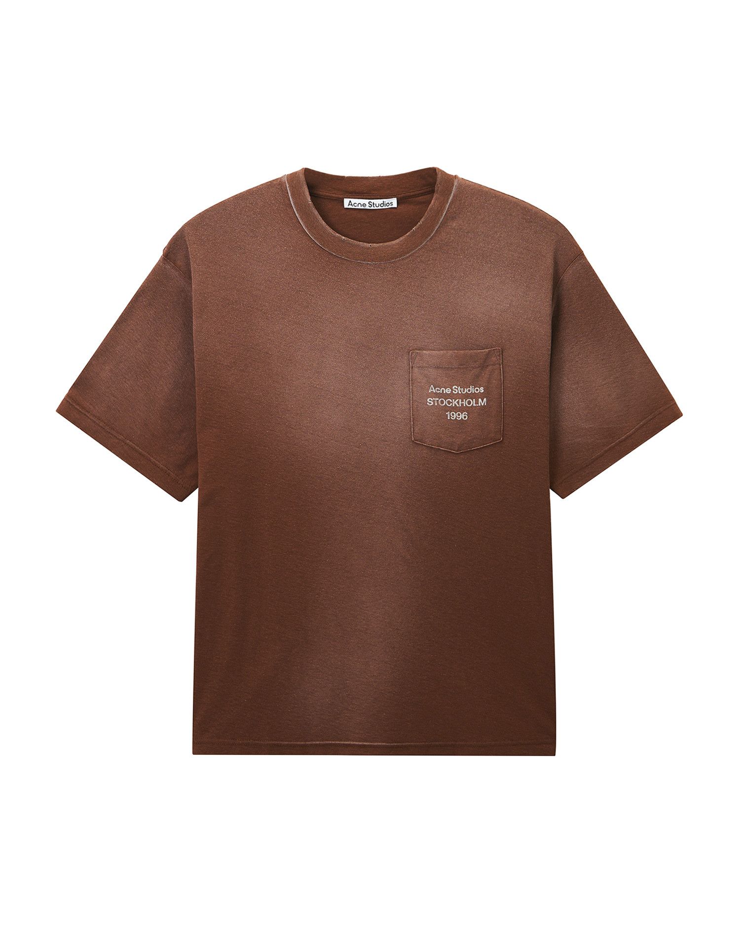 Acne Studios Acne Studios Faded Effect Pocket T-Shirt Size US M / EU 48-50 / 2 - 1 Thumbnail