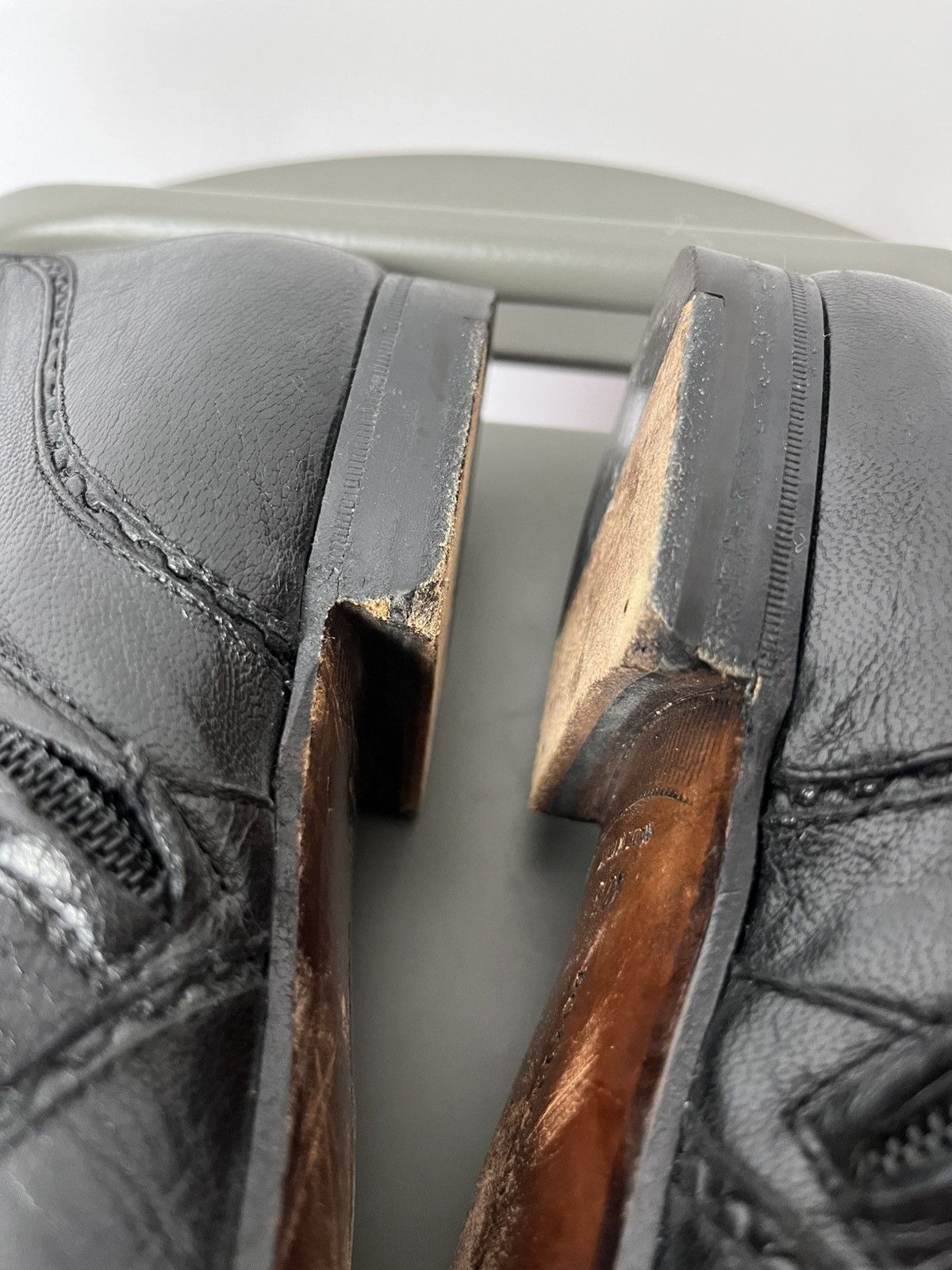 Bottega Veneta Bottega Veneta Leather Side-Zip Boots 42.5 EU / 9.5 US Size US 9.5 / EU 42-43 - 6 Thumbnail