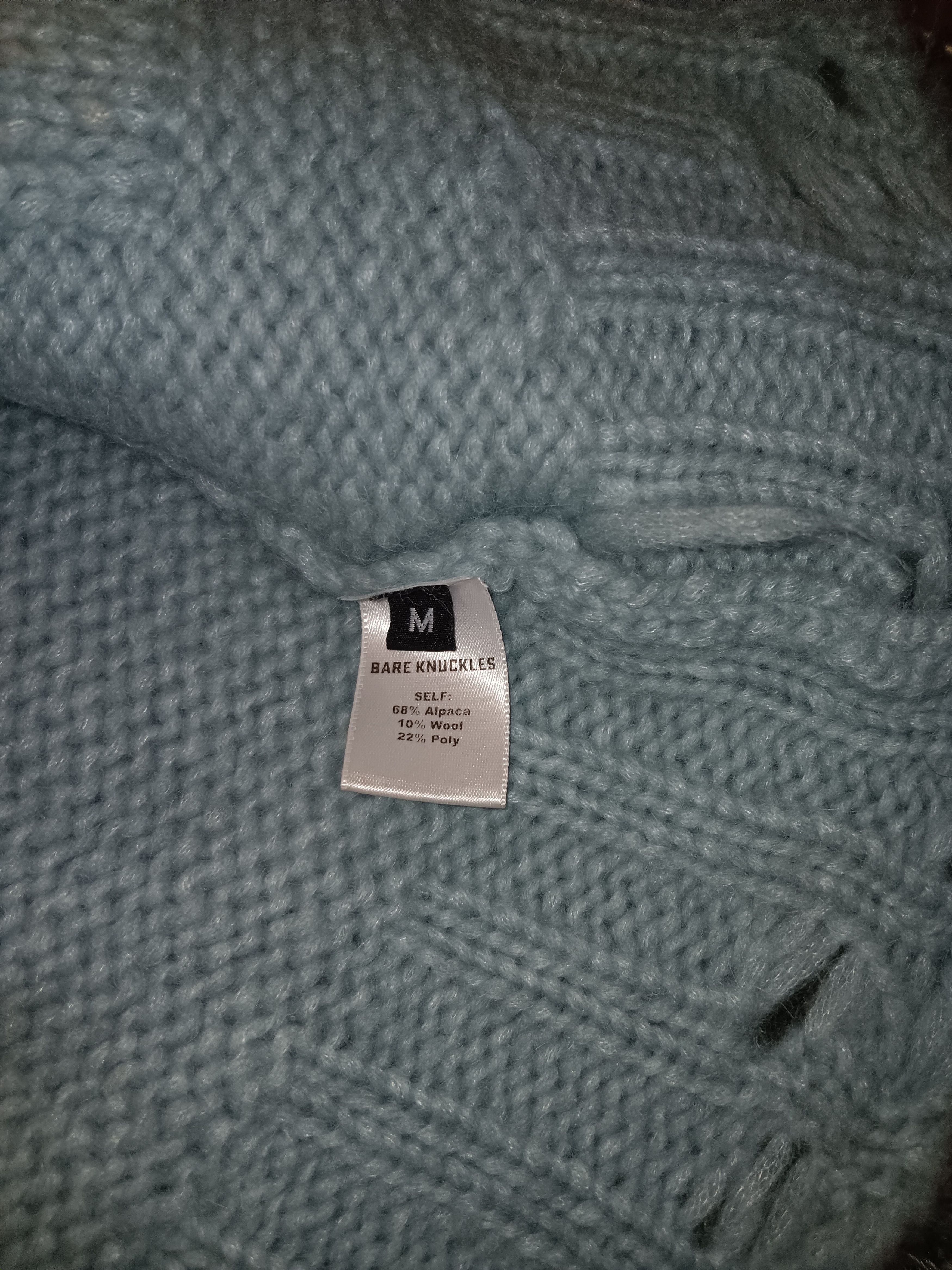 Bare Knuckles Bare knuckles distressed hemmed cardigan Size US M / EU 48-50 / 2 - 5 Thumbnail
