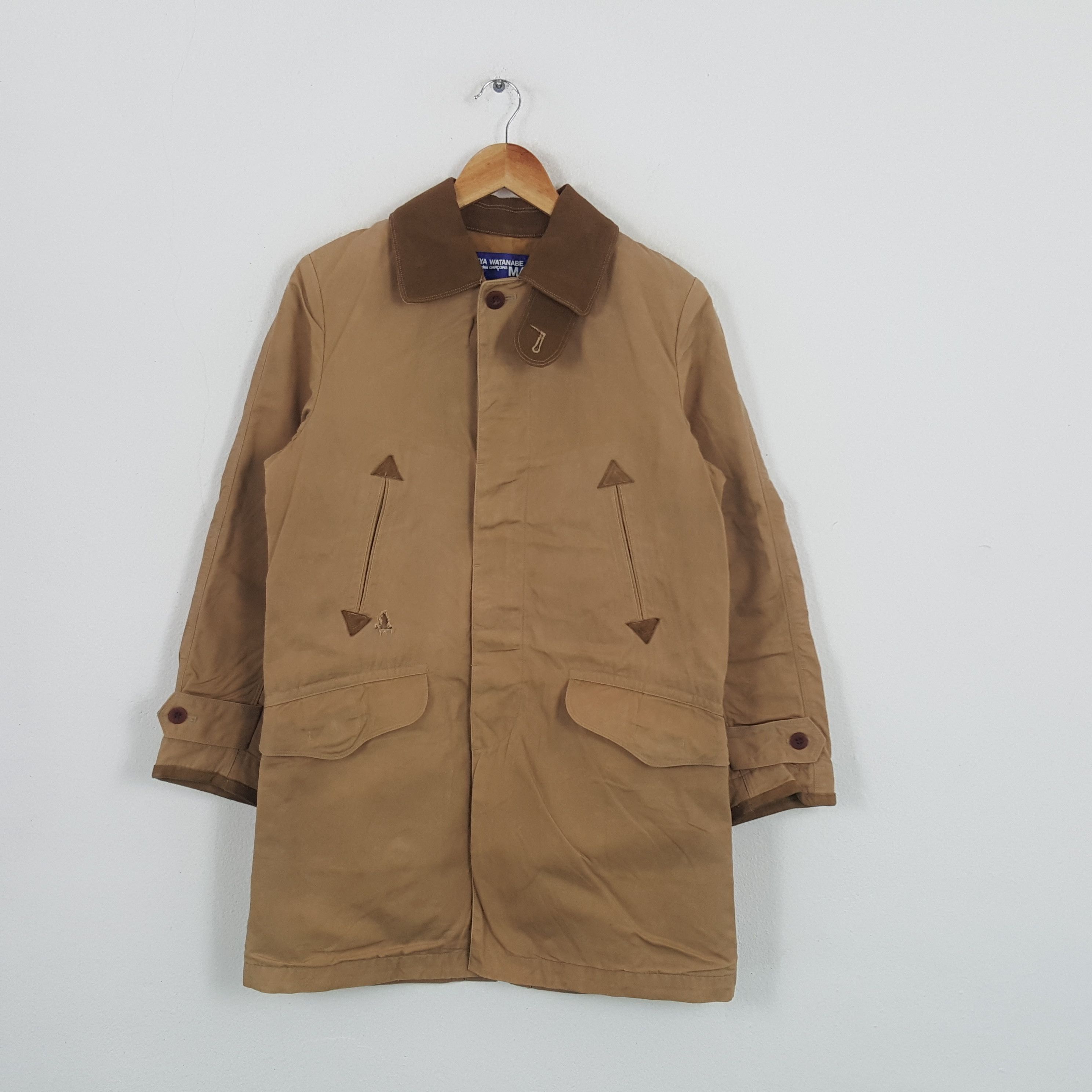 Comme des Garcons × Junya Watanabe × Vintage Vintage Comme des Garcons Man Junya Watanabe Long Jacket Size US M / EU 48-50 / 2 - 1 Thumbnail