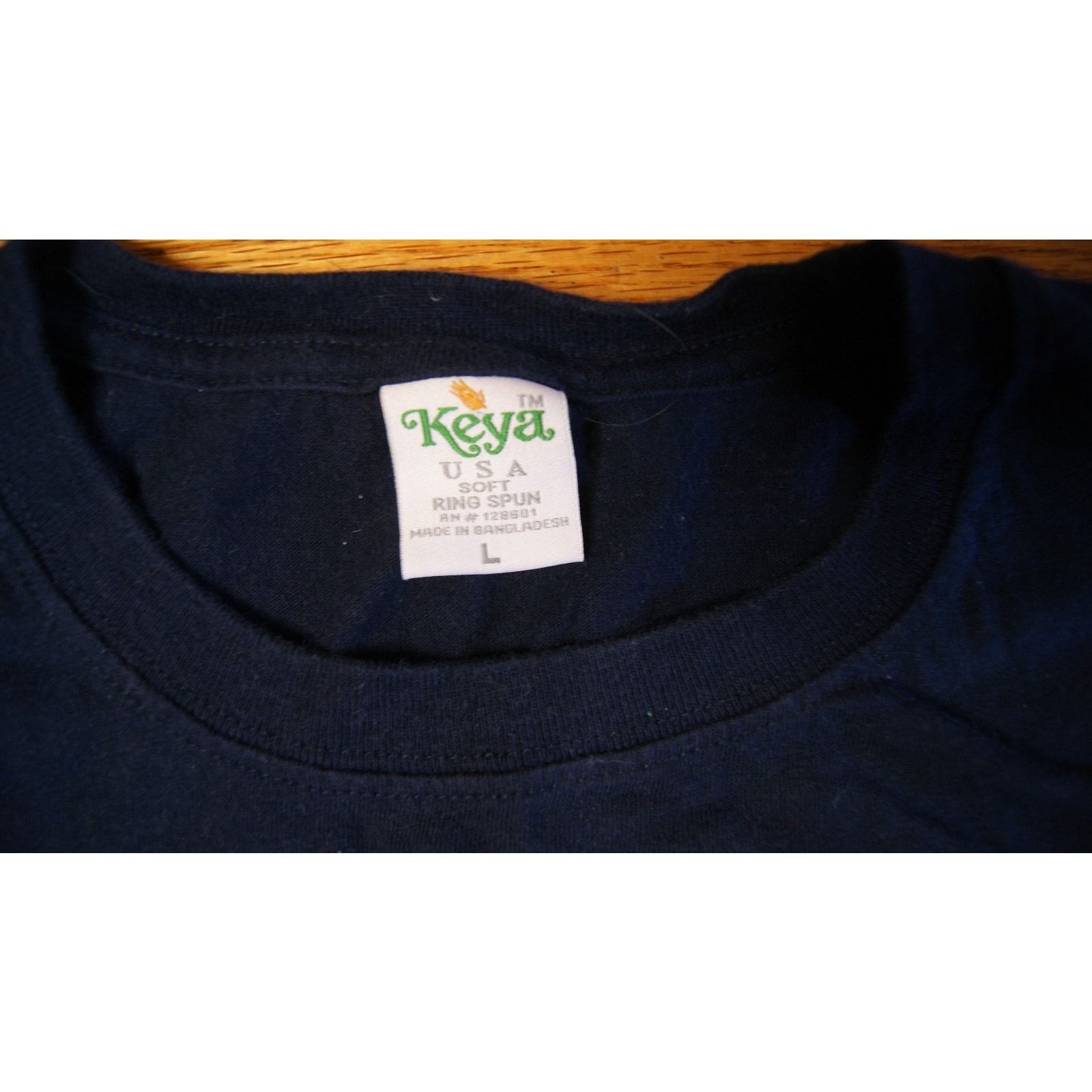 Vintage VTG Pitt Panthers Blue Large TShirt Pittsburgh University Size US L / EU 52-54 / 3 - 3 Thumbnail