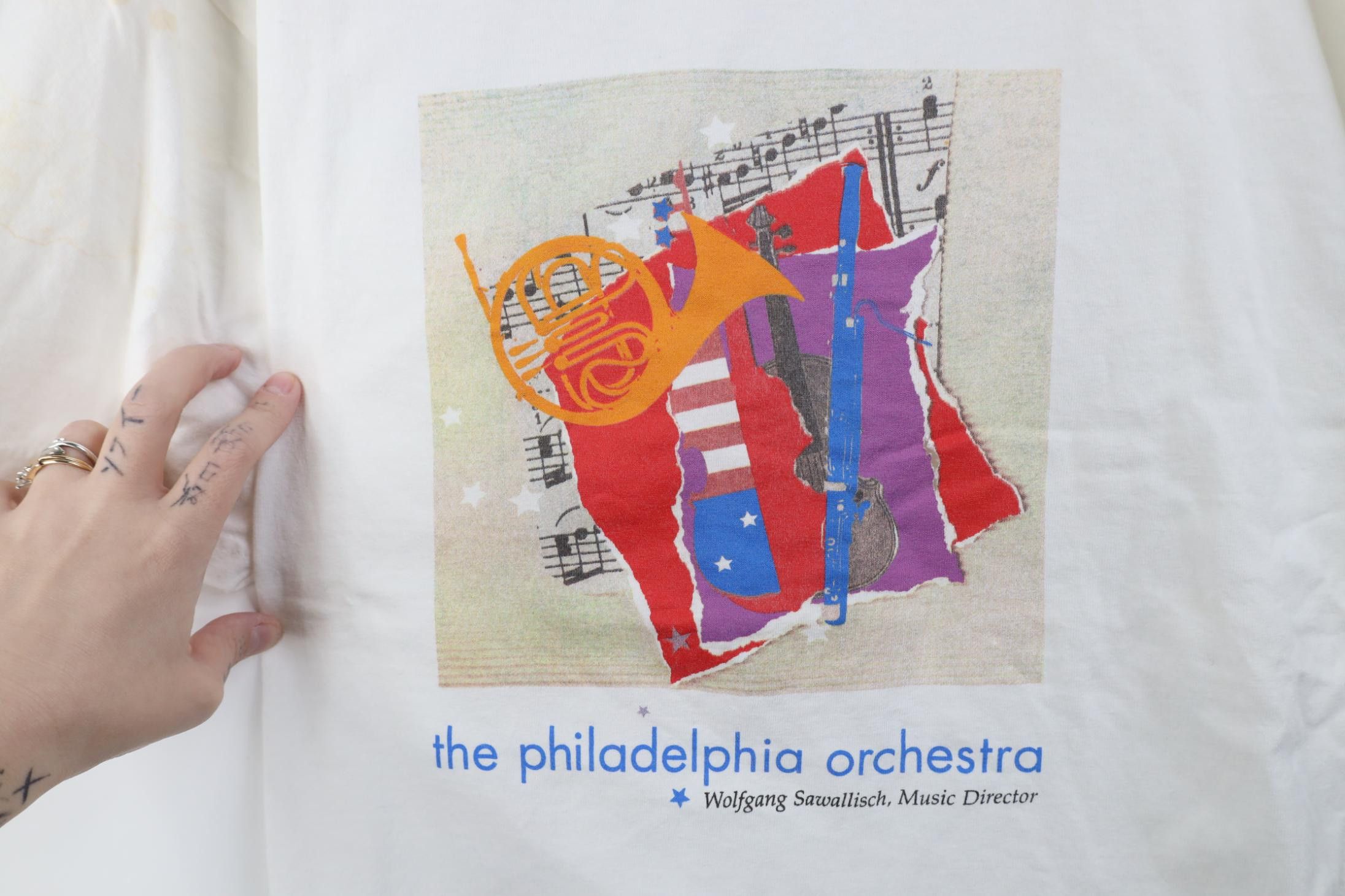 Vintage Vintage Y2K 2001 Tour The Philadelphia Orchestra T-Shirt Size US XL / EU 56 / 4 - 7 Thumbnail