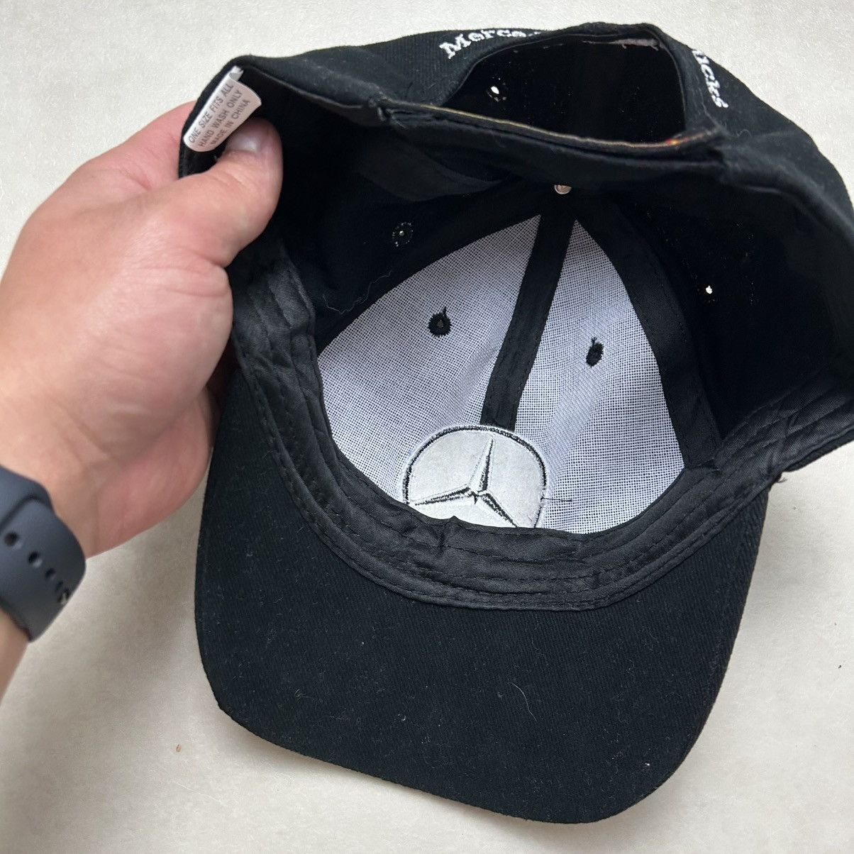 Mercedes-Benz Y2K Vintage Mercedes Benz Flame Cap Logo Size ONE SIZE - 4 Thumbnail