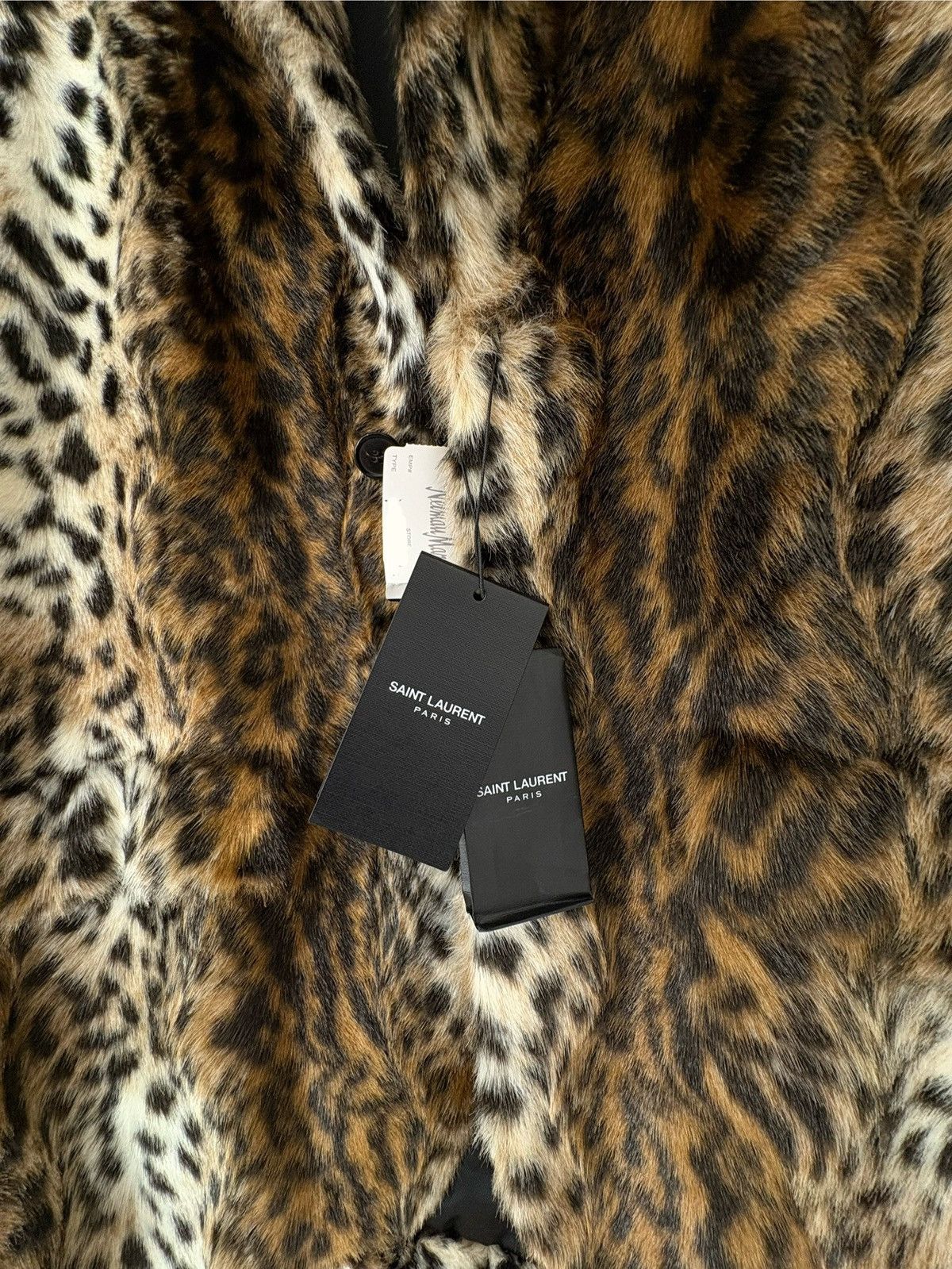 Saint Laurent Paris Saint Laurent Leopard fur coat Size ONE SIZE - 9 Thumbnail