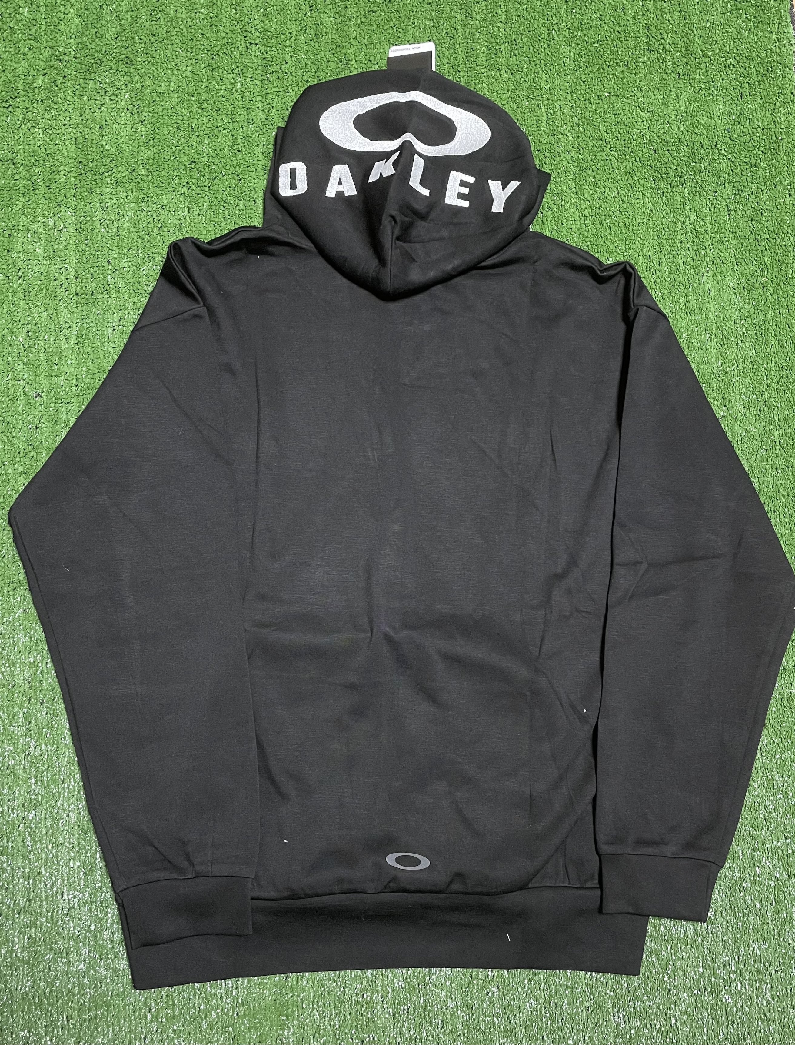 Oakley NWT Oakley Men's Medium Black Loose Fit Hoodie Graphic Hood Size US M / EU 48-50 / 2 - 8 Thumbnail