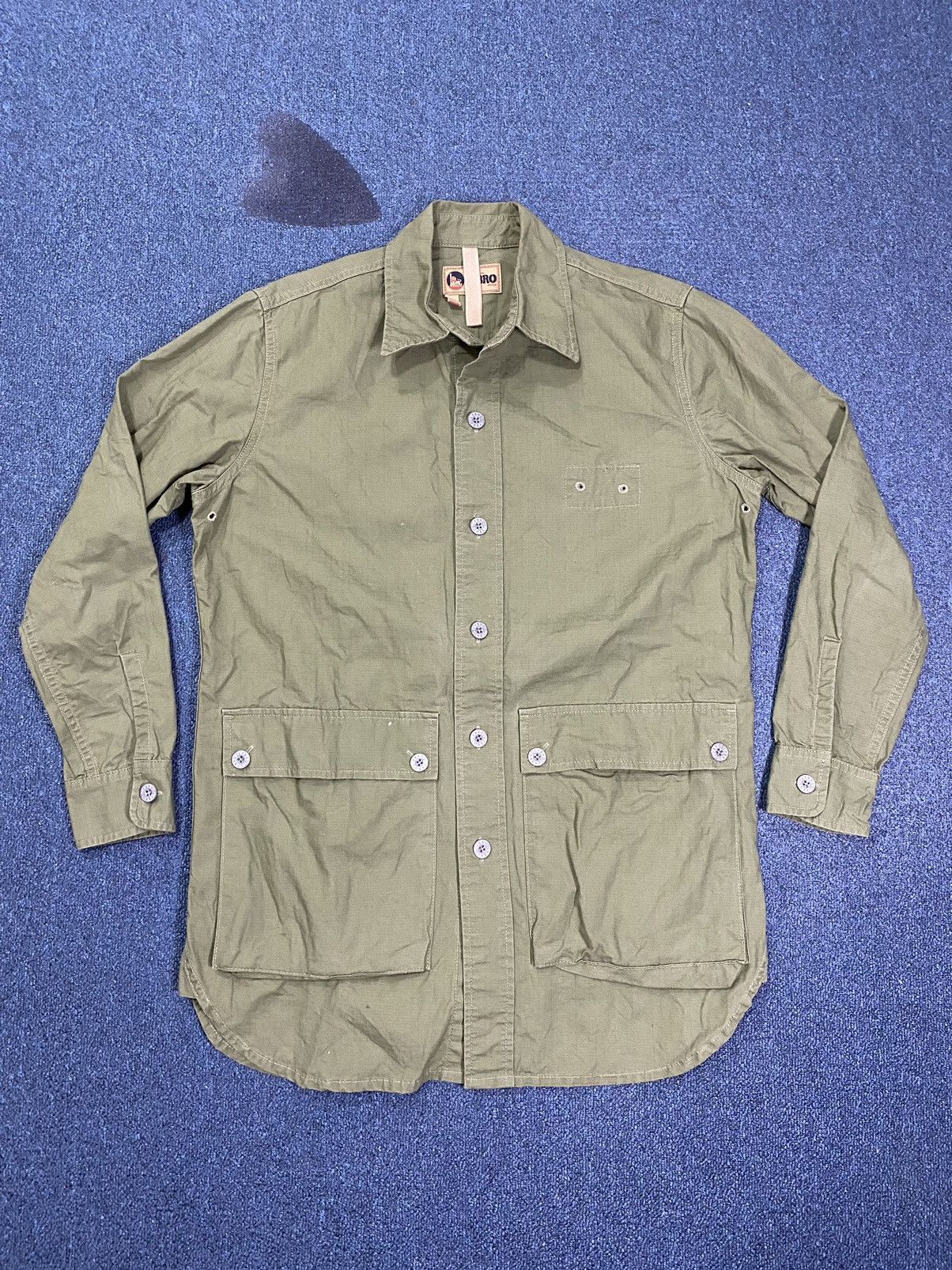 Nigel Cabourn Nigel Cabourn Mountain Division Big Shirt Size US S / EU 44-46 / 1 - 2 Thumbnail