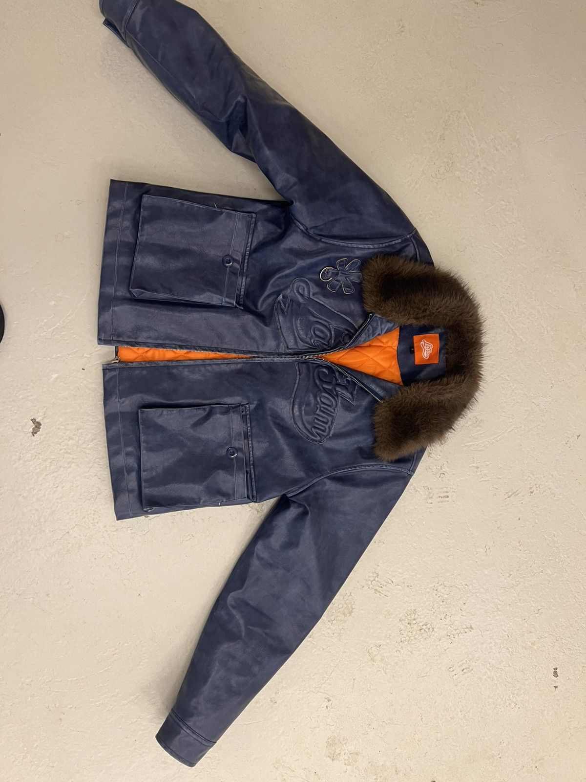 La Fam Amsterdam LA FAM BLUE DISTRESSED JACKET Size US L / EU 52-54 / 3 - 10 Thumbnail