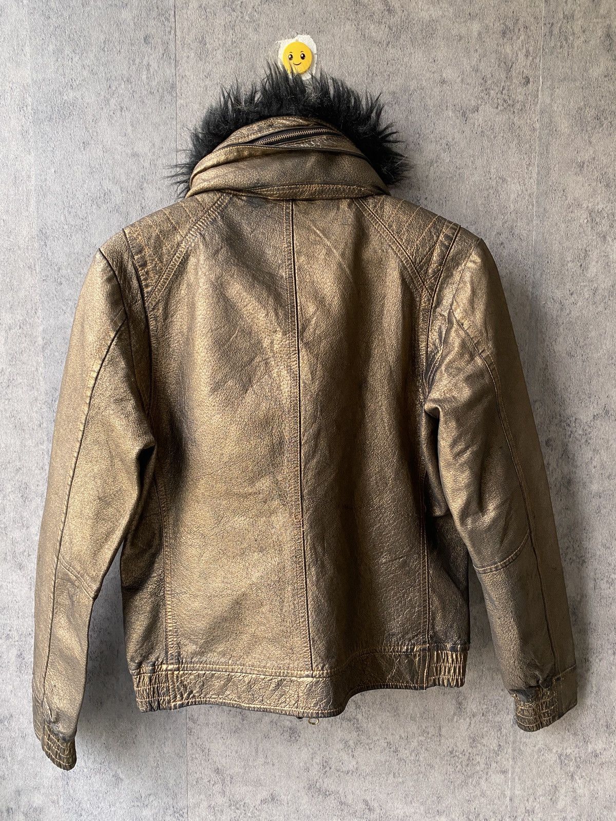 Tornado Mart 2000s Tornado Mart Faux Fur Leather Jacket Size US M / EU 48-50 / 2 - 6 Thumbnail