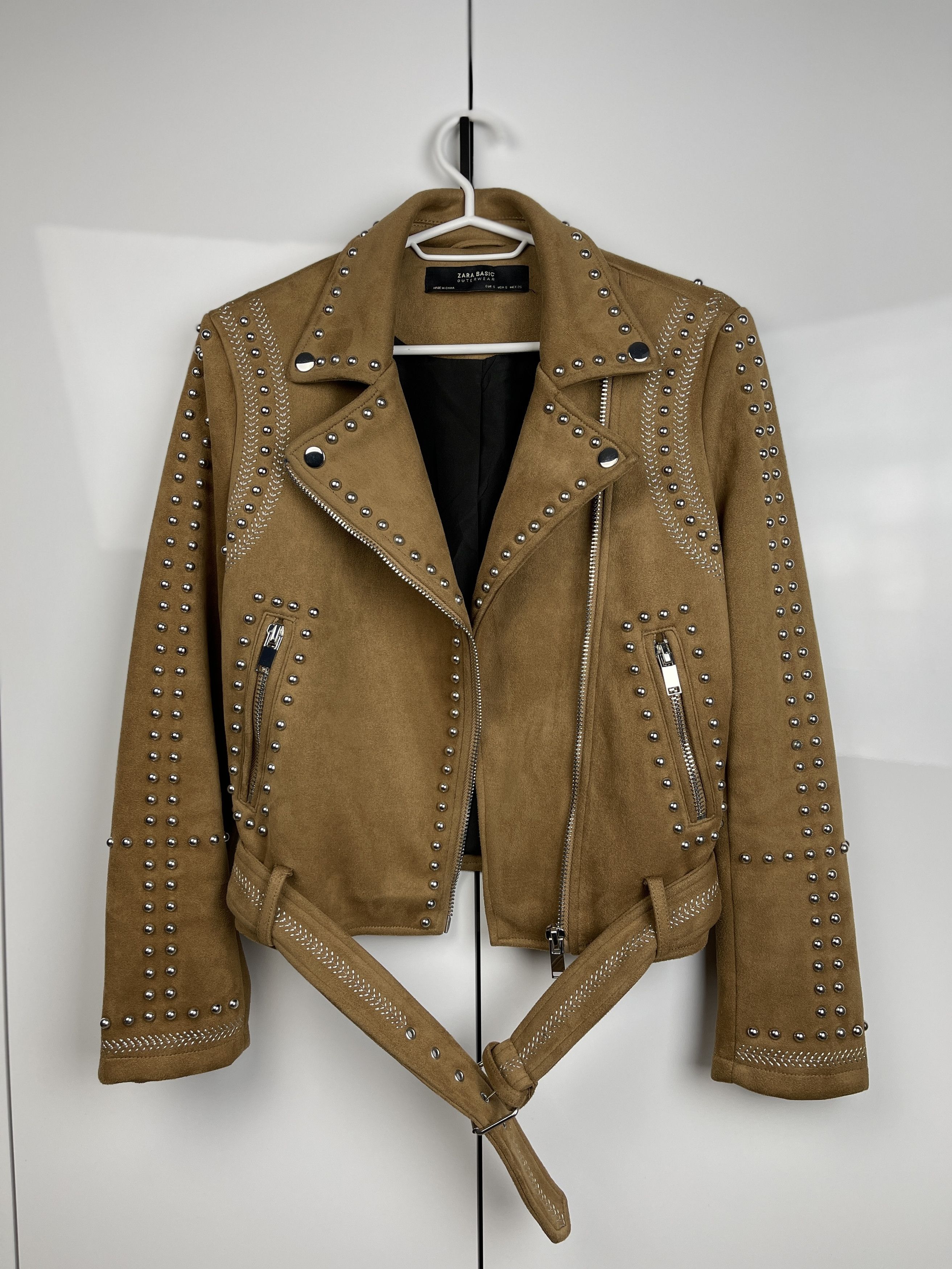 Zara Moto Biker Jacket Outerwear